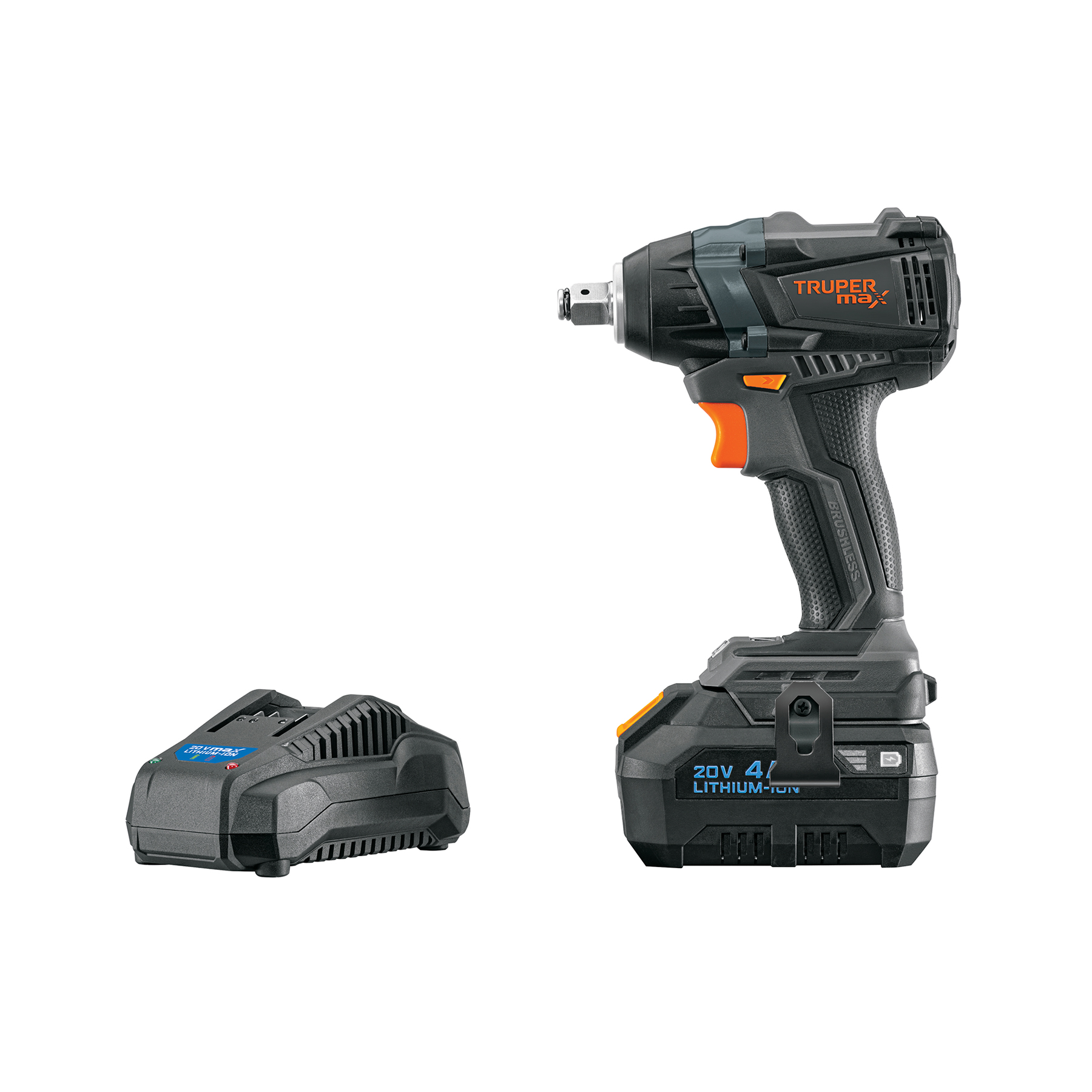 Llave de impacto 1/2', 20V, 155 lb/ft, 1 batería 4Ah, MAX