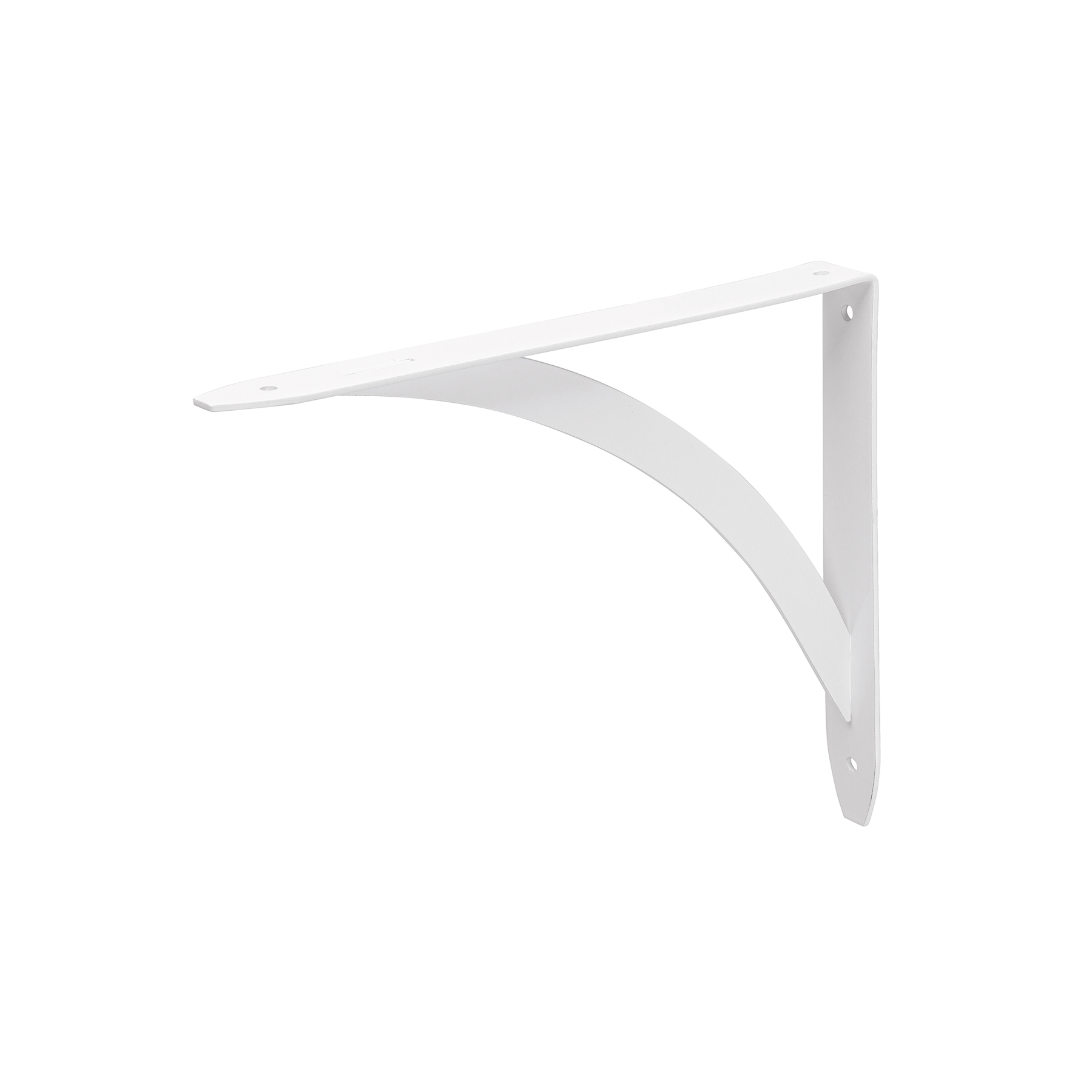 Ménsula reforzada blanca 8 x 10', diseño barra, FIERO