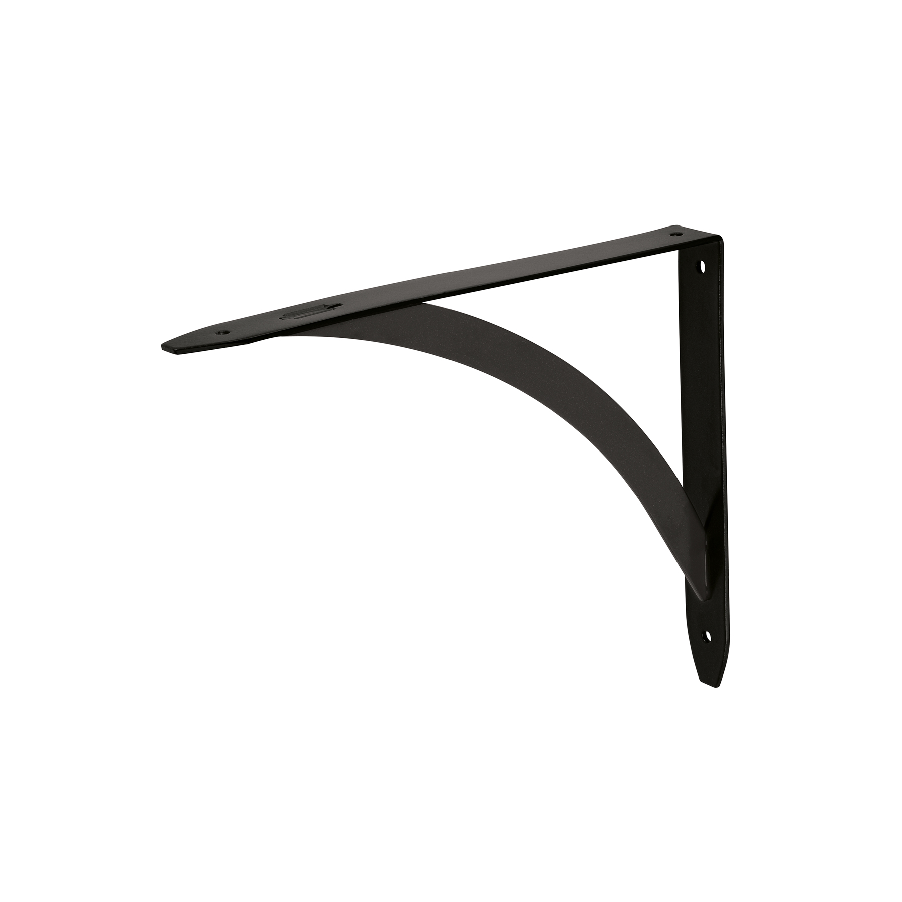 Ménsula reforzada negra 8 x 10', diseño barra, FIERO