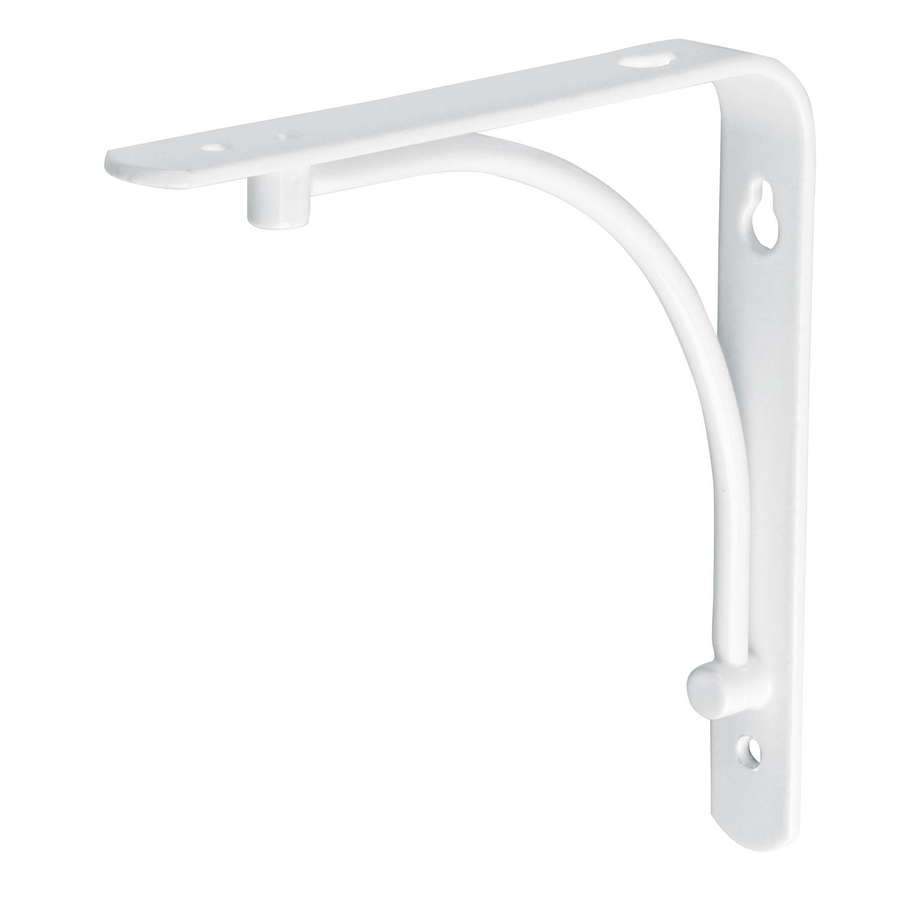 Ménsula reforzada blanca 6 x 6', diseño alambrón, FIERO