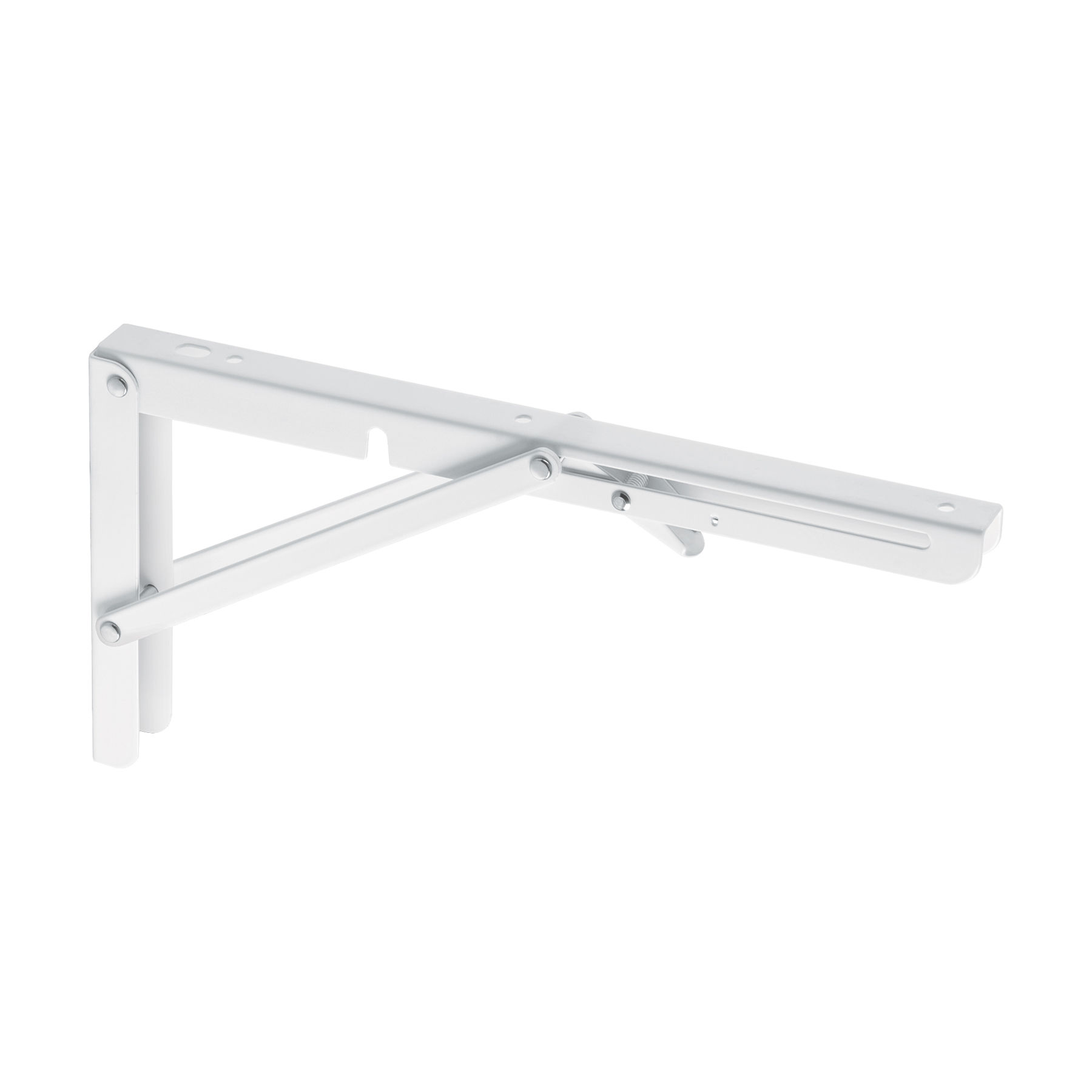 Ménsula plegable de acero blanca 6' x 12', FIERO