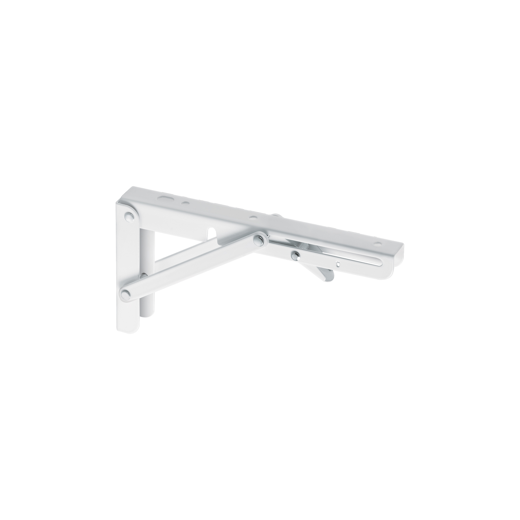 Ménsula plegable de acero blanca 4' x 8', FIERO