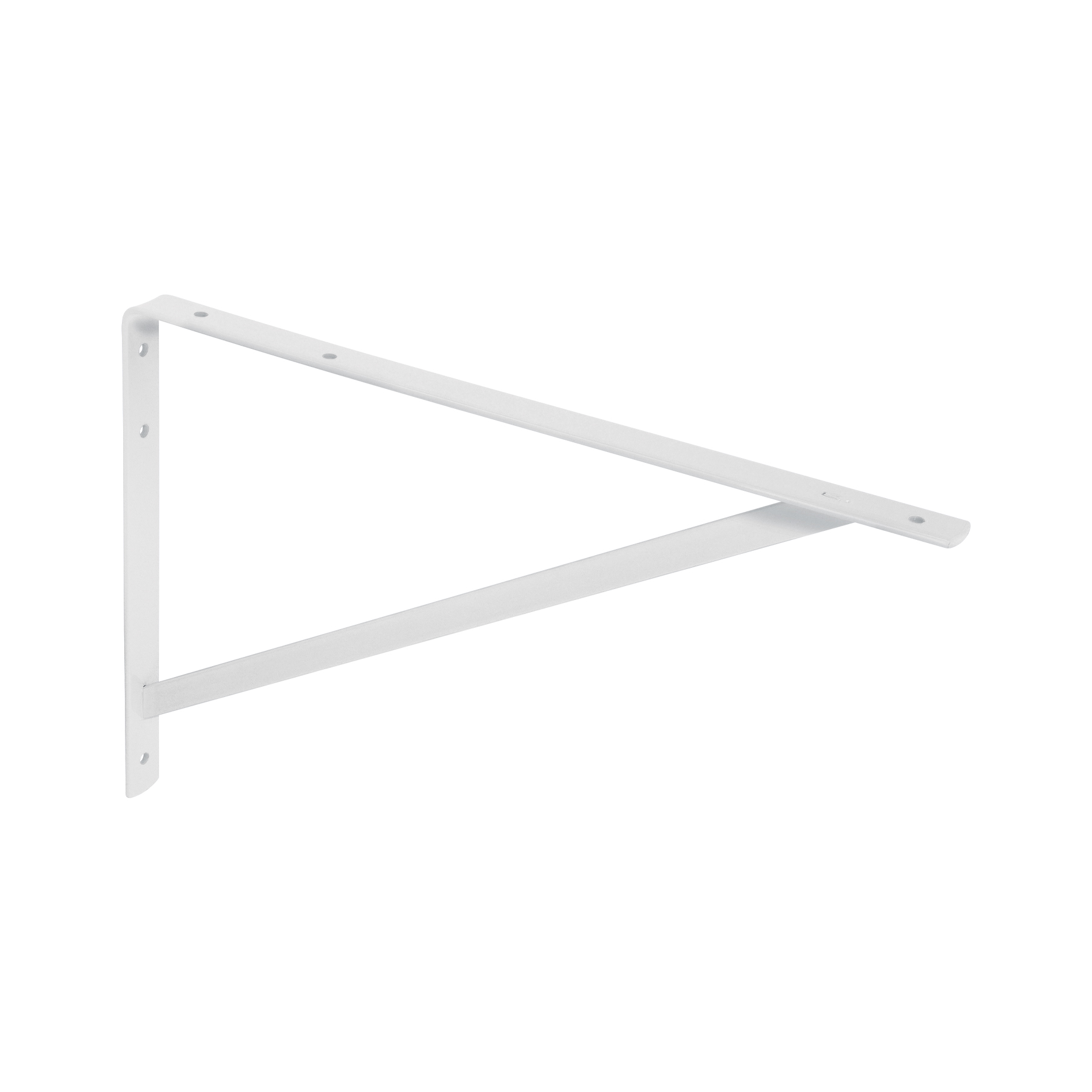 Ménsula de acero reforzada blanca 13 x 20', FIERO