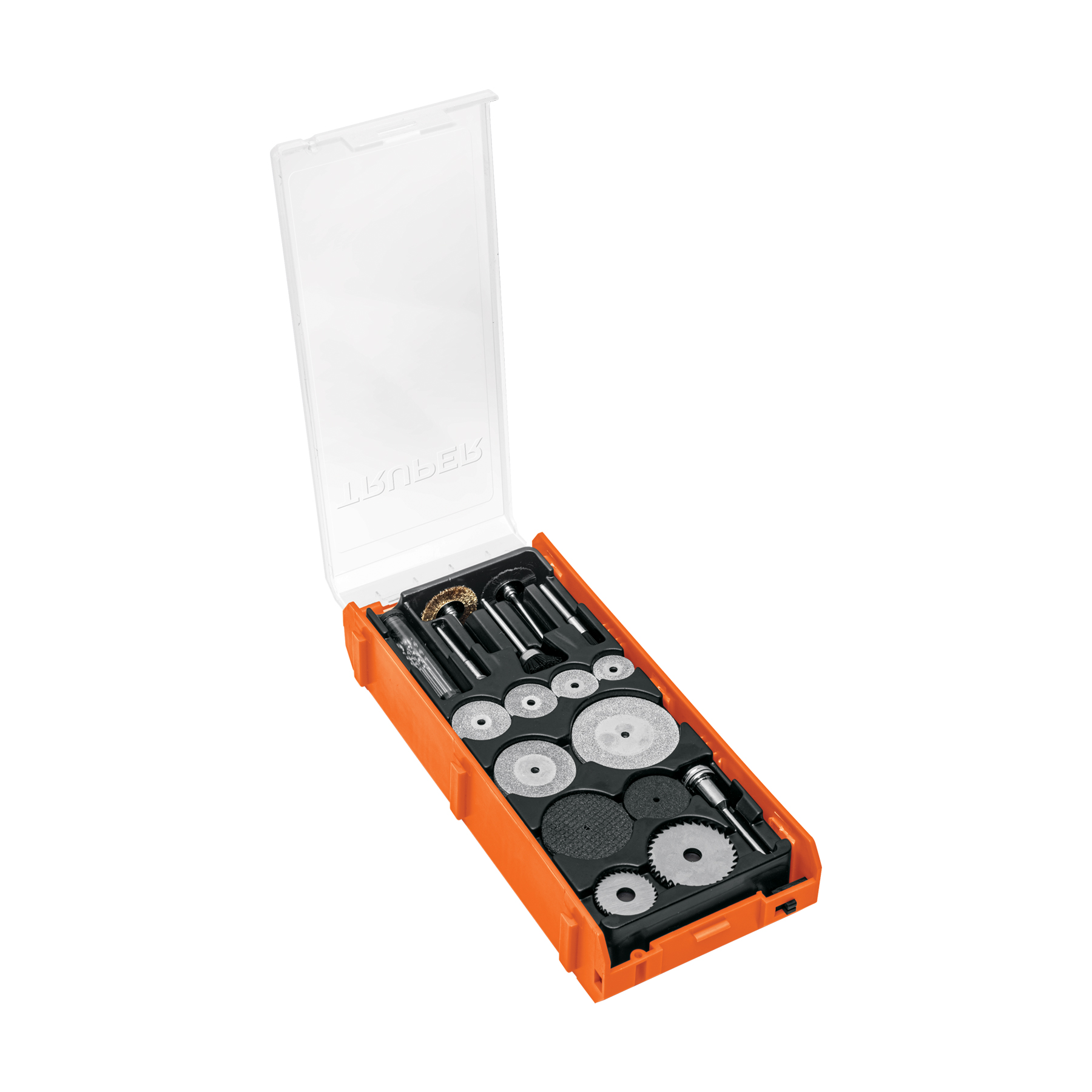 Kit de accesorios para herramienta rotativa, 51 pzs, TRUPER