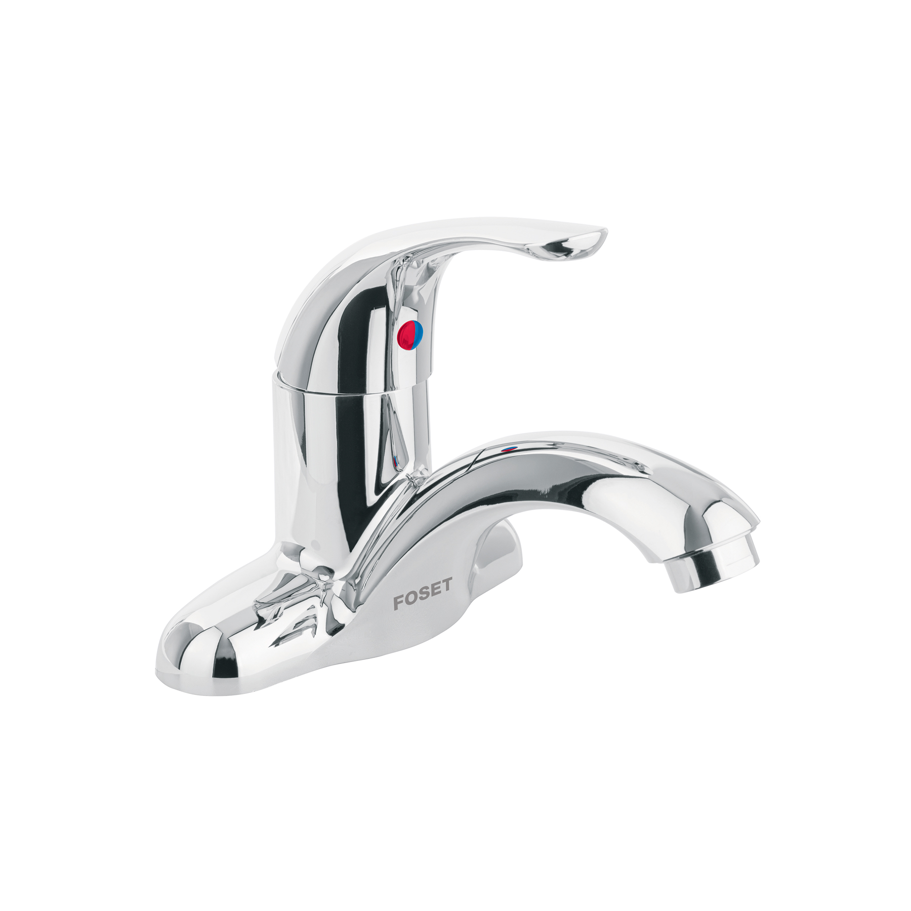 Monomando lavabo, ABS, nariz curva, BASIC