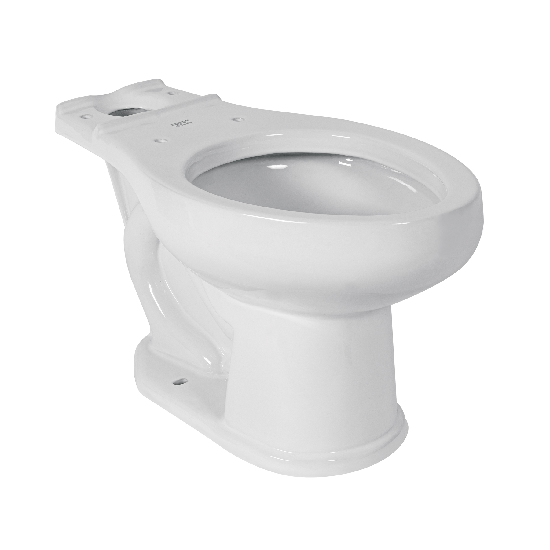 Taza alargada de porcelana, blanco, FOSET