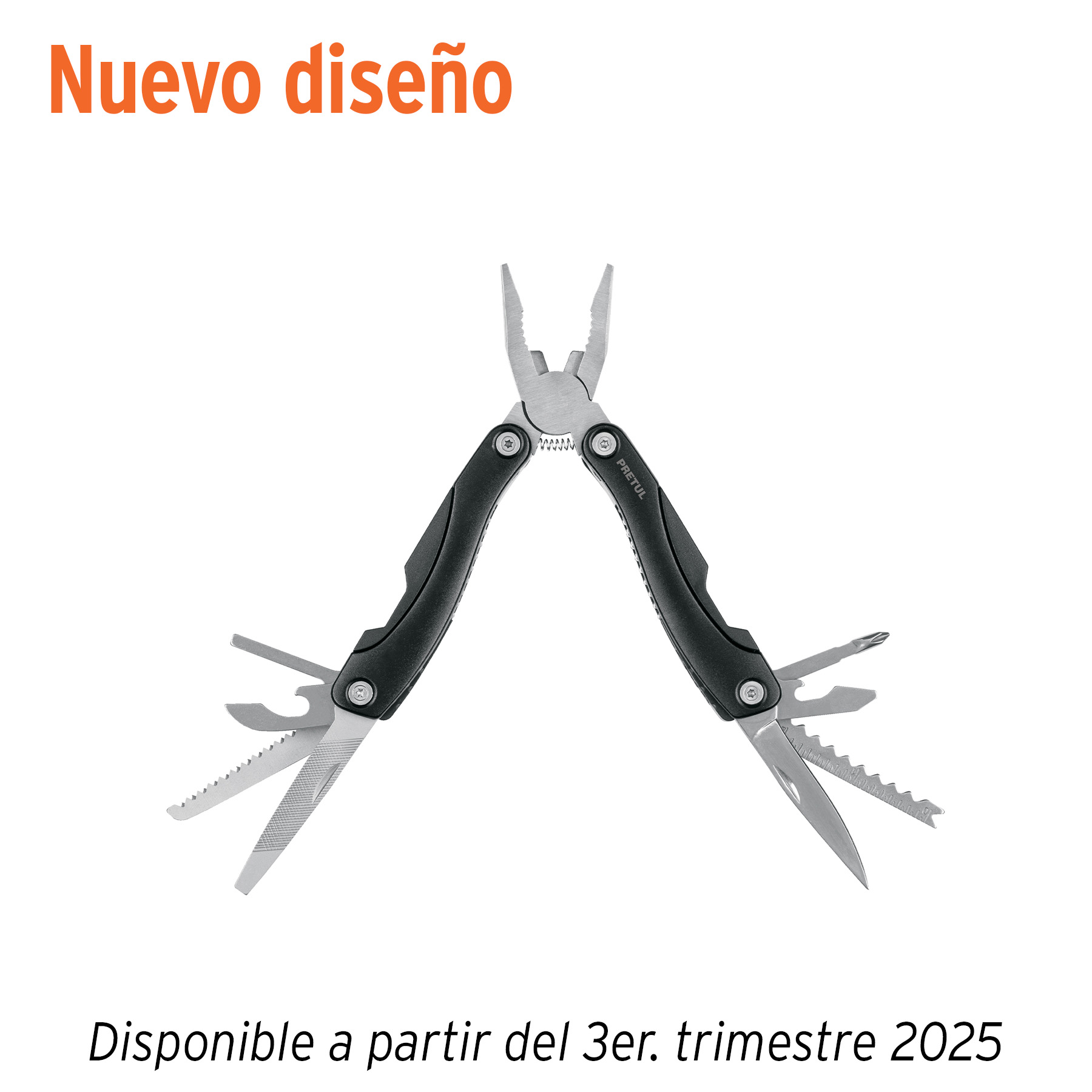 Multiherramienta con 12 funciones,PRETUL