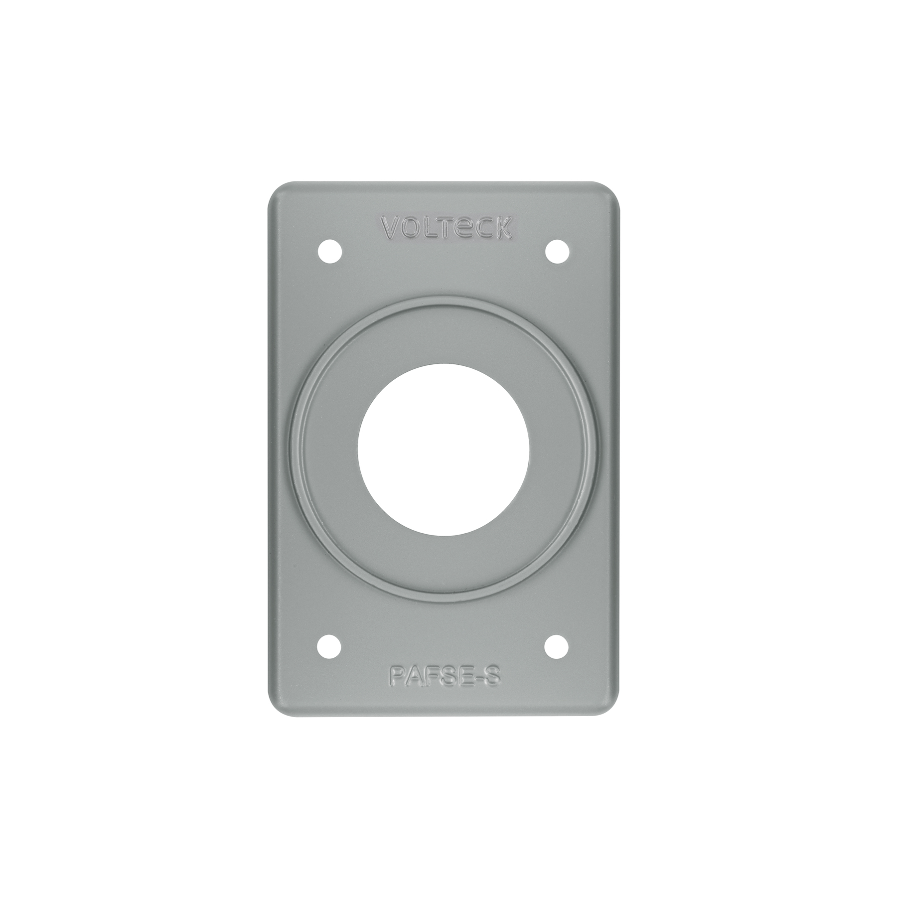 Placa para intemperie tipo FS, sencilla, de sobreponer