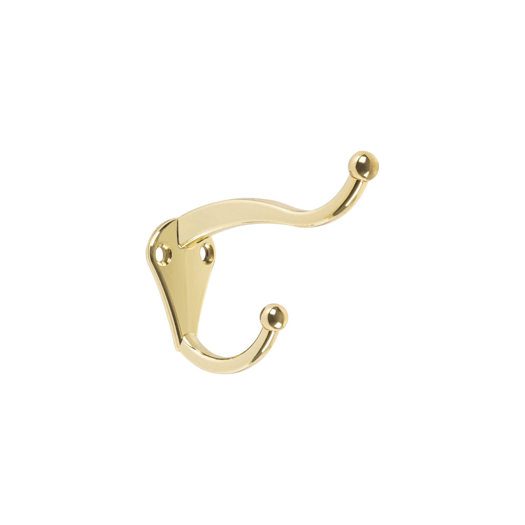 Gancho tipo perchero sombrero y abrigo, 4cm, antiguo, HERMEX