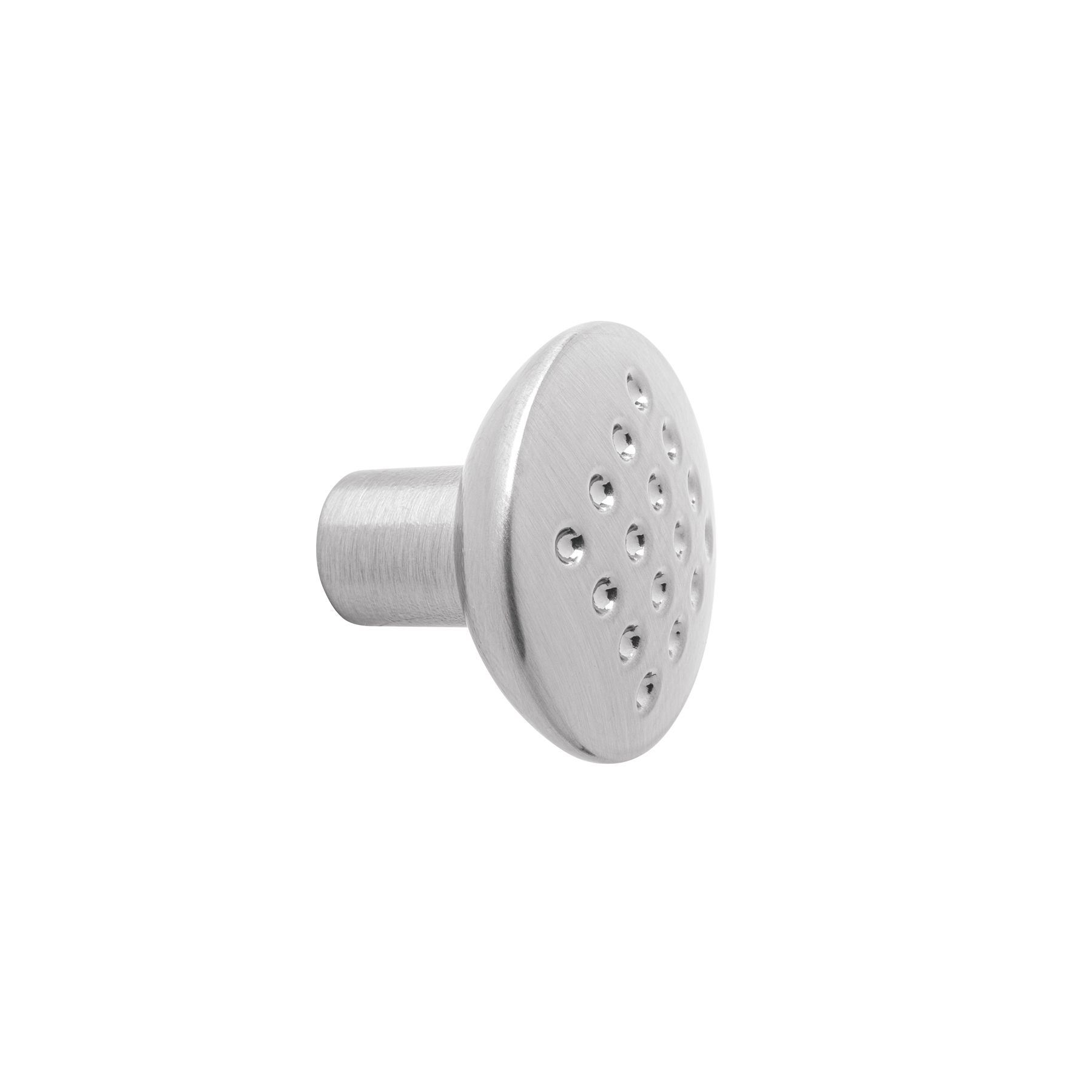 Perilla metálica estilo 'Contempo', níquel satinado, HERMEX