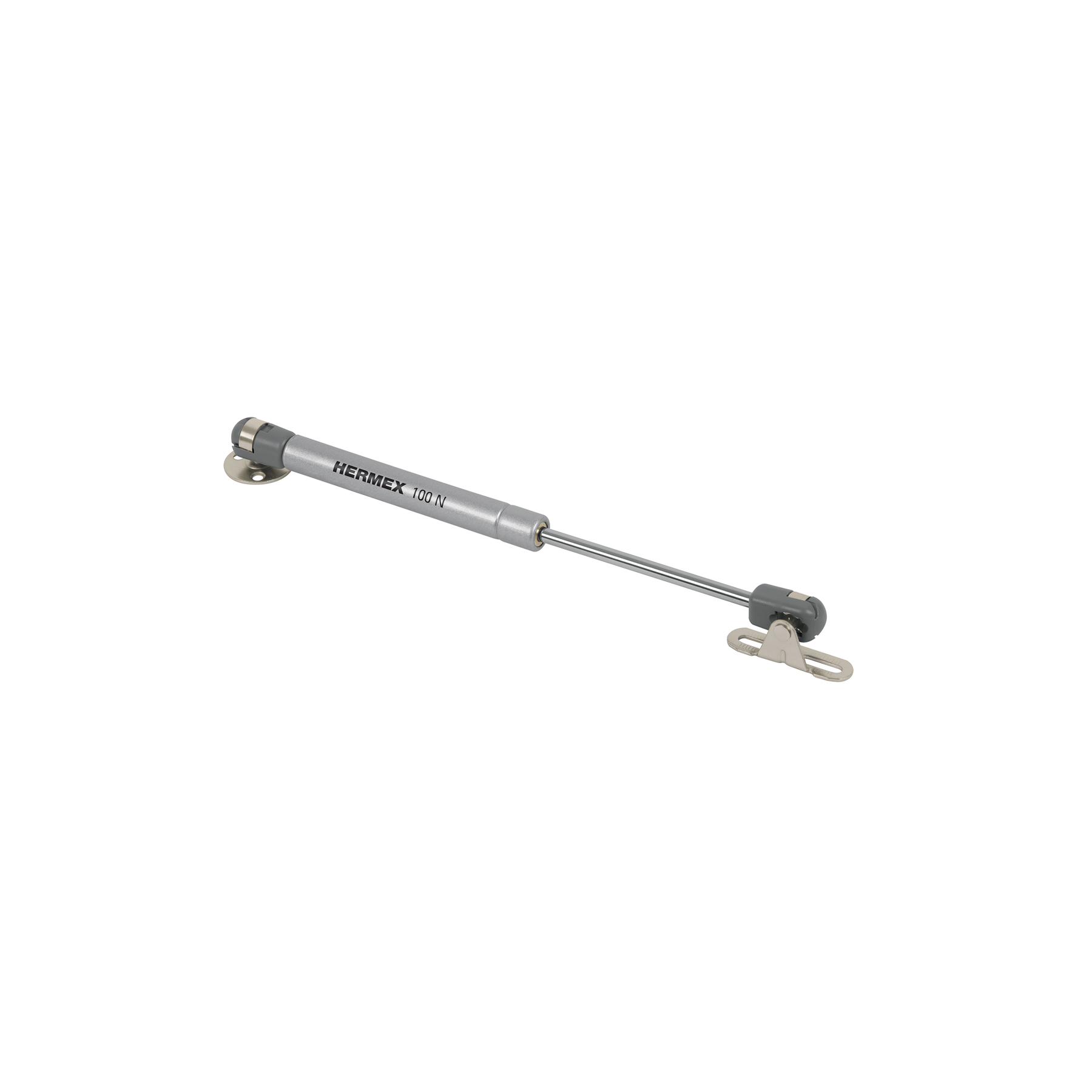 Pistón a gas con capacidad de 100 N / 10 kg, HERMEX