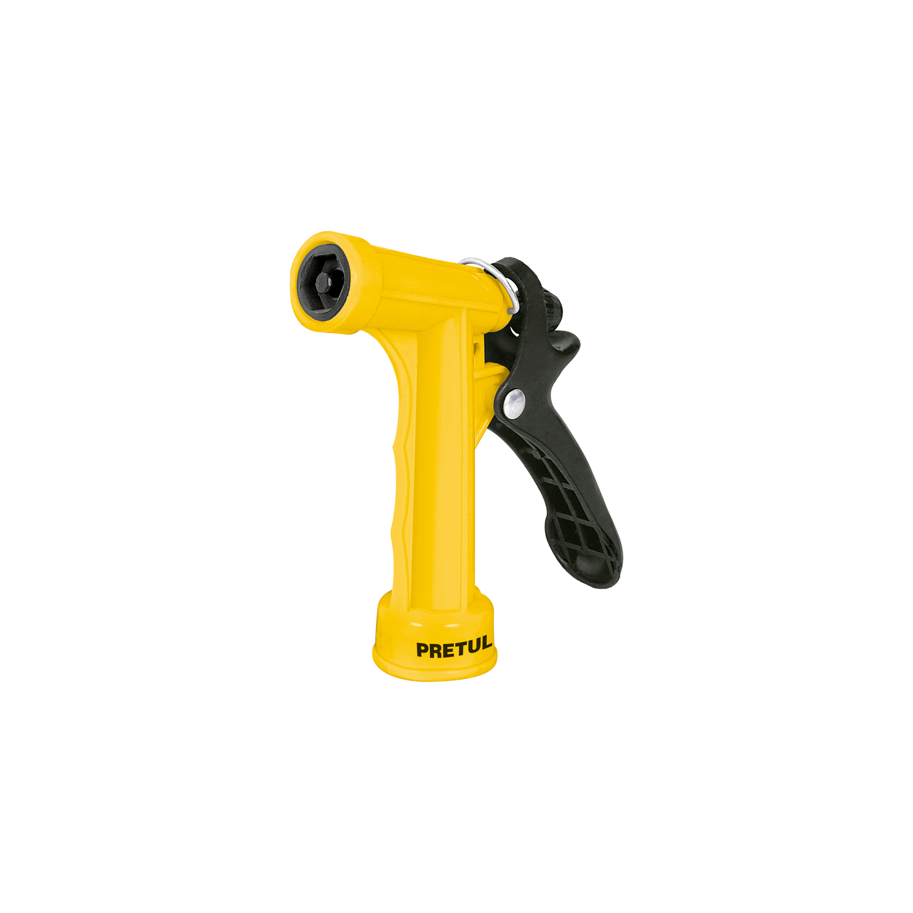 Pistola plástica para riego de 4', 2 funciones, PRETUL