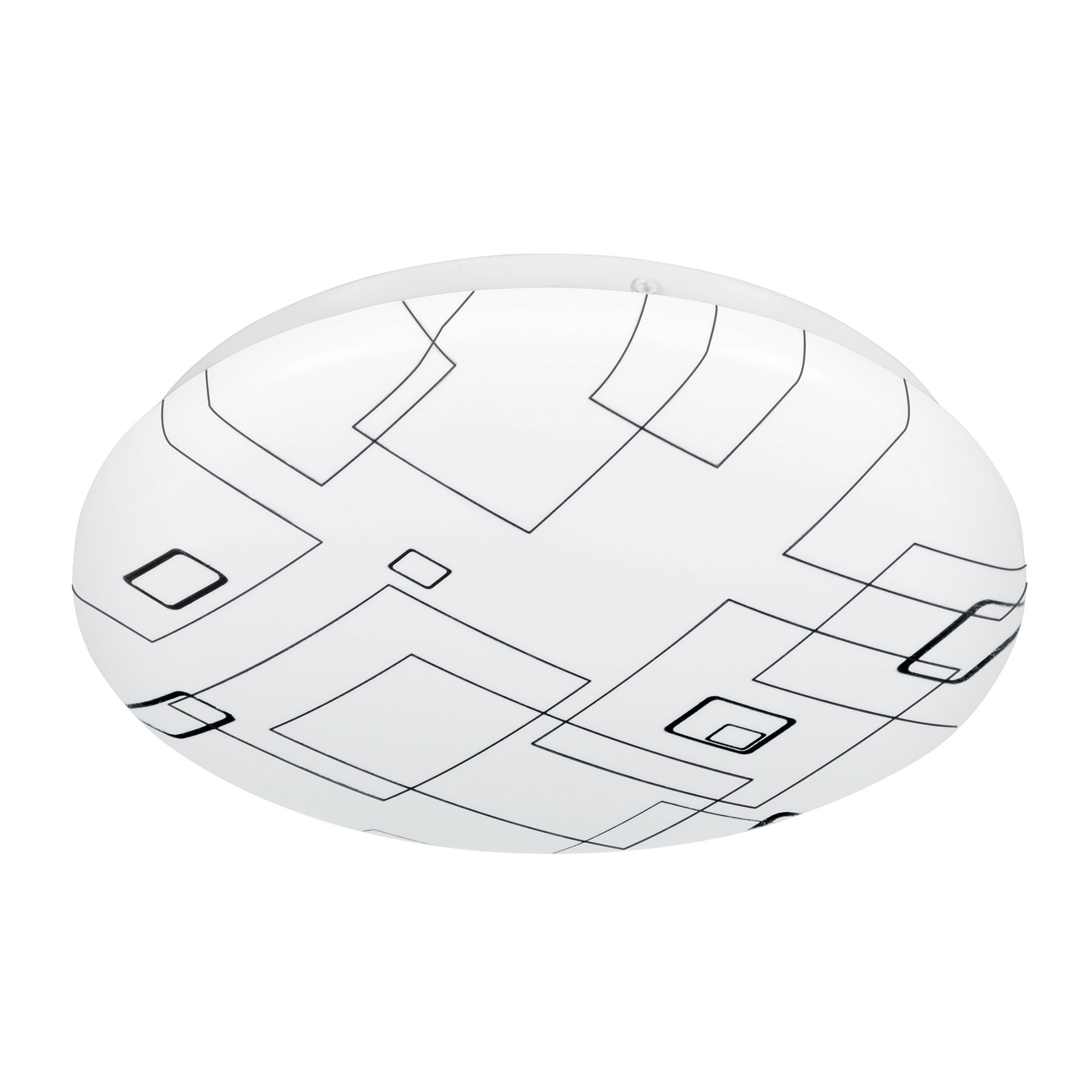 Luminario LED plafón decorativo 8W 6500K, cuadros, BASIC