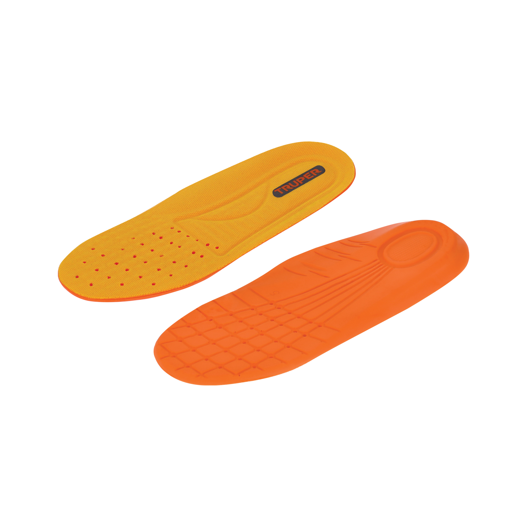 Bolsa con par de plantillas de poliuretano p/zapato talla 25