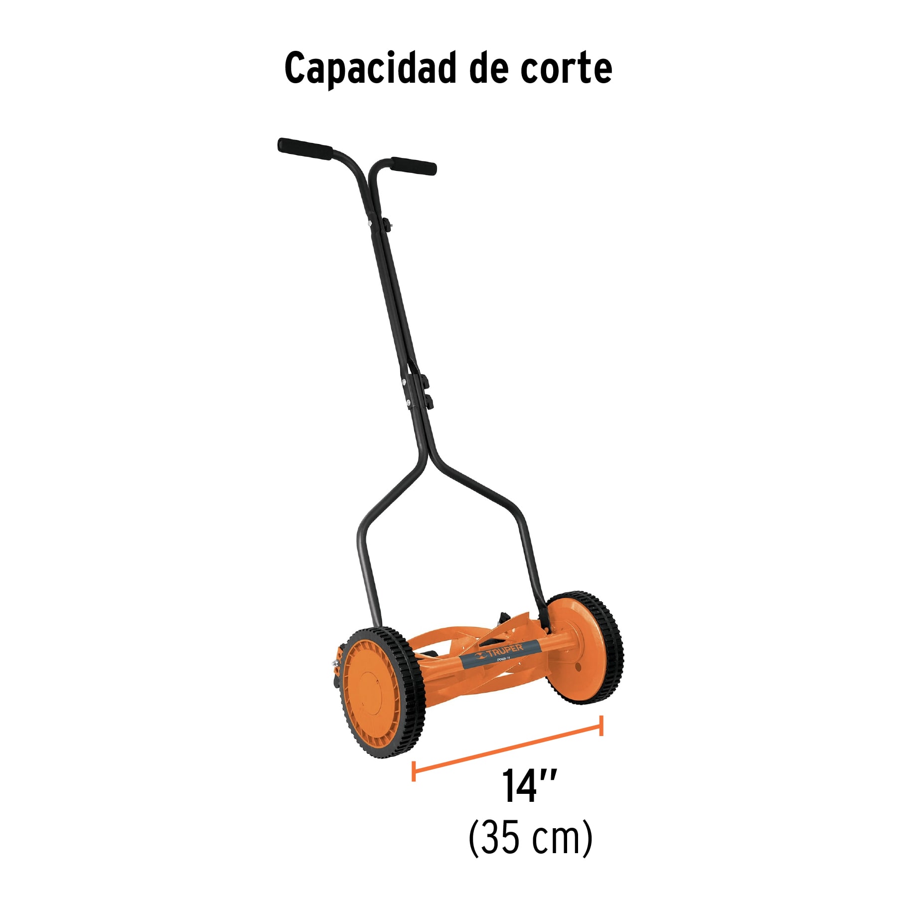 Podadora manual, 14' de corte, Truper - Imagen 3