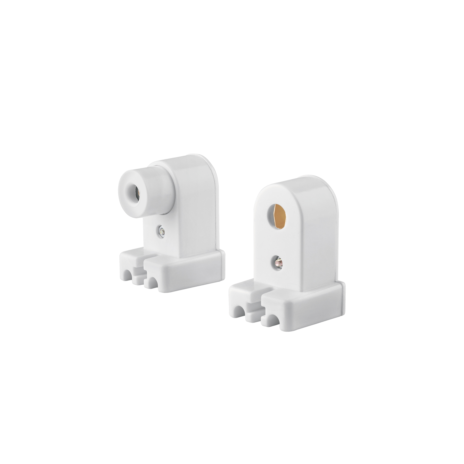 Bolsa 2 pz portalámparas p/tubo LED y fluorescente, base FA8