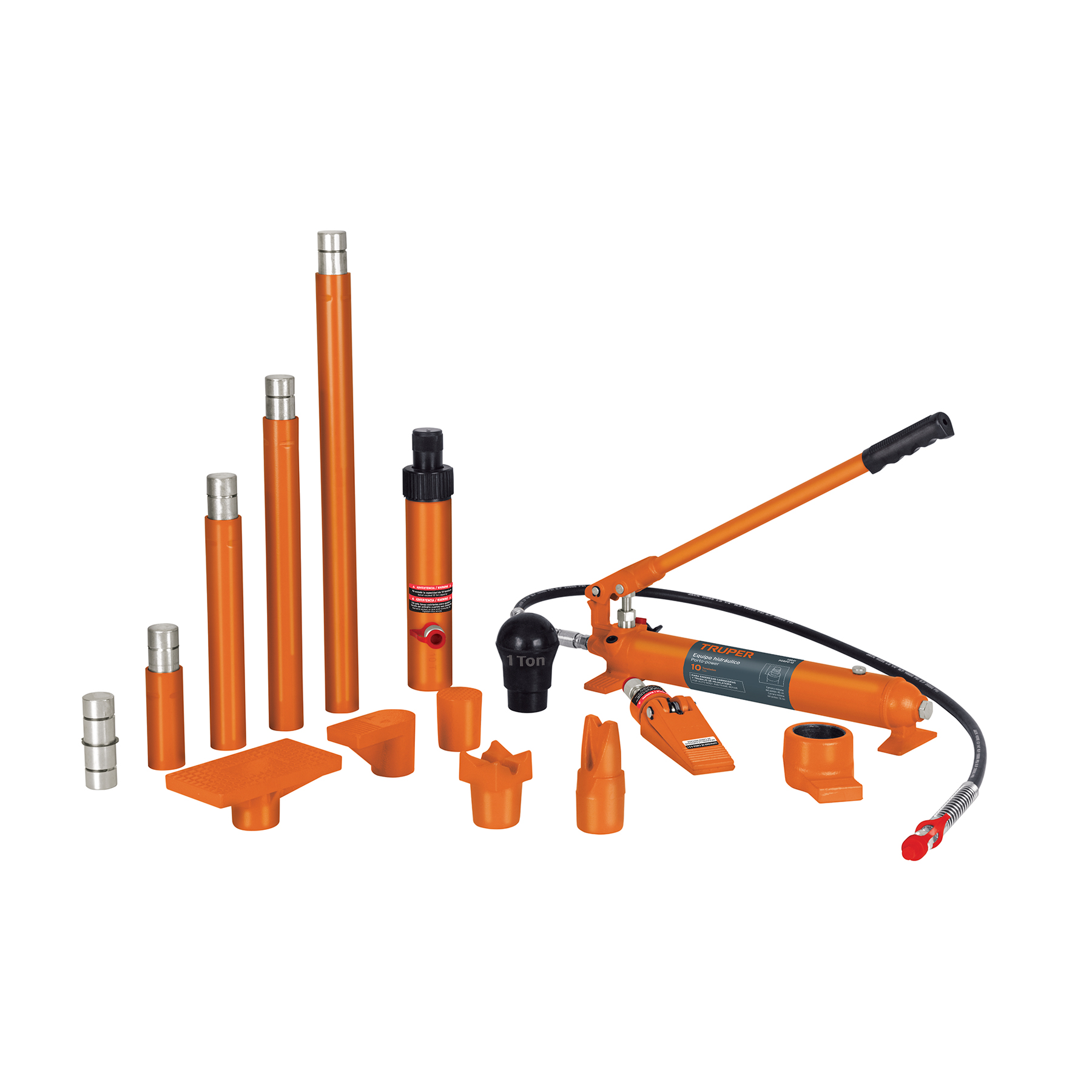 Porto power hidráulico de 10 ton, Truper