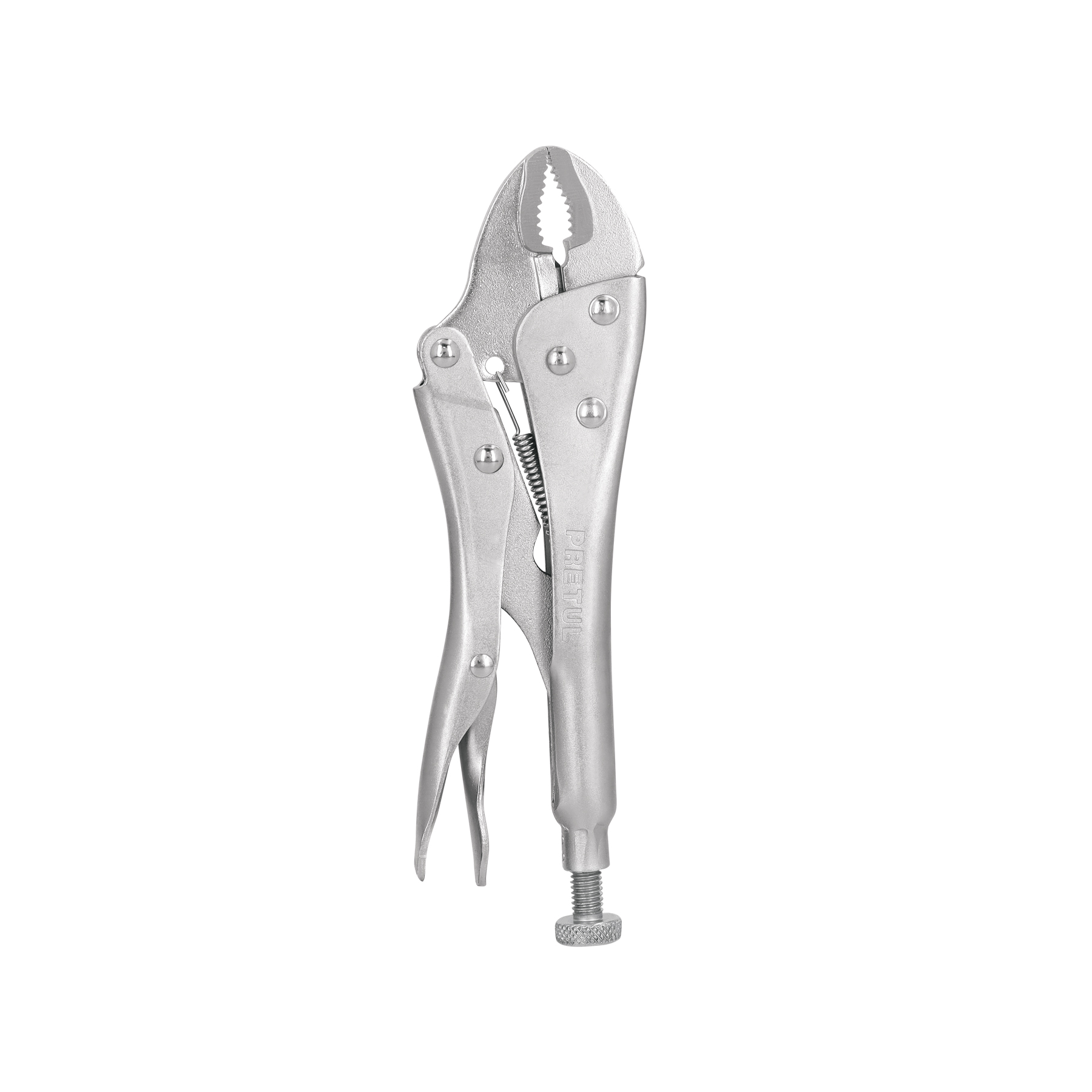 Pinza de presión 7' mordaza curva, Pretul