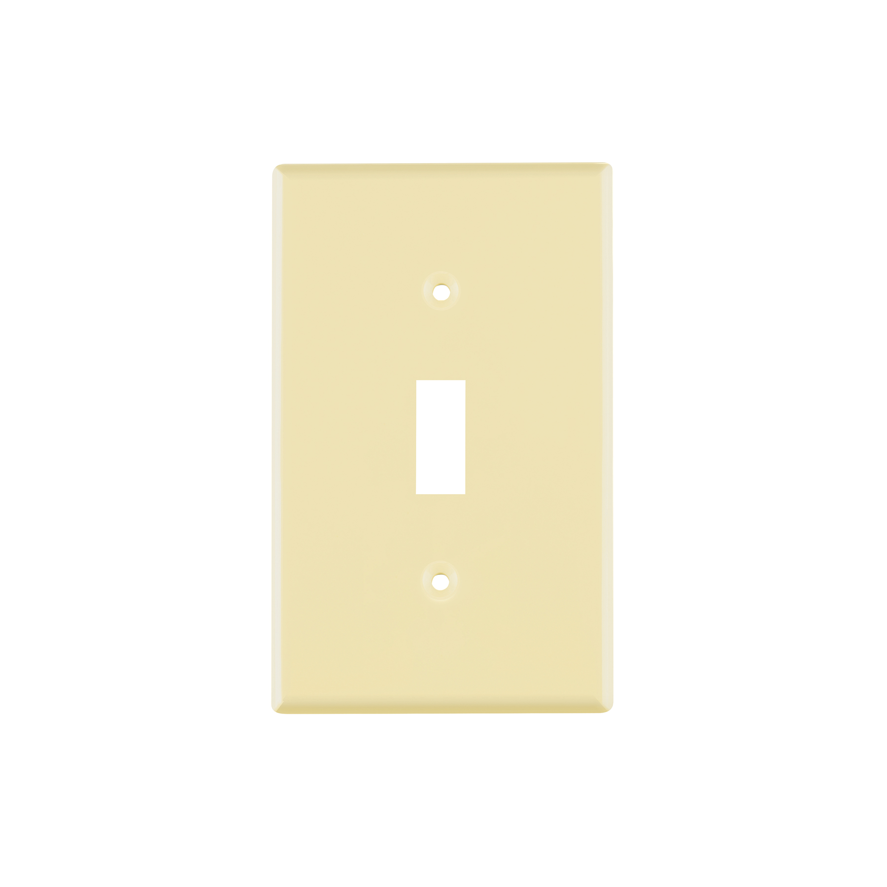 Placa de ABS para interruptor vertical, Standard, marfil