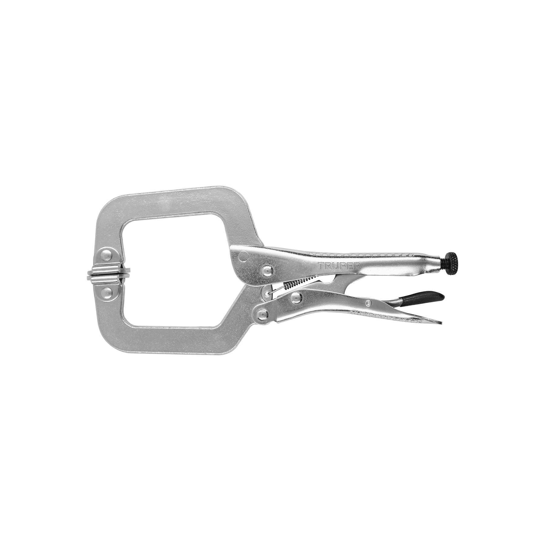 Pinza de presión 9' tipo 'C' con mordaza autoajustable