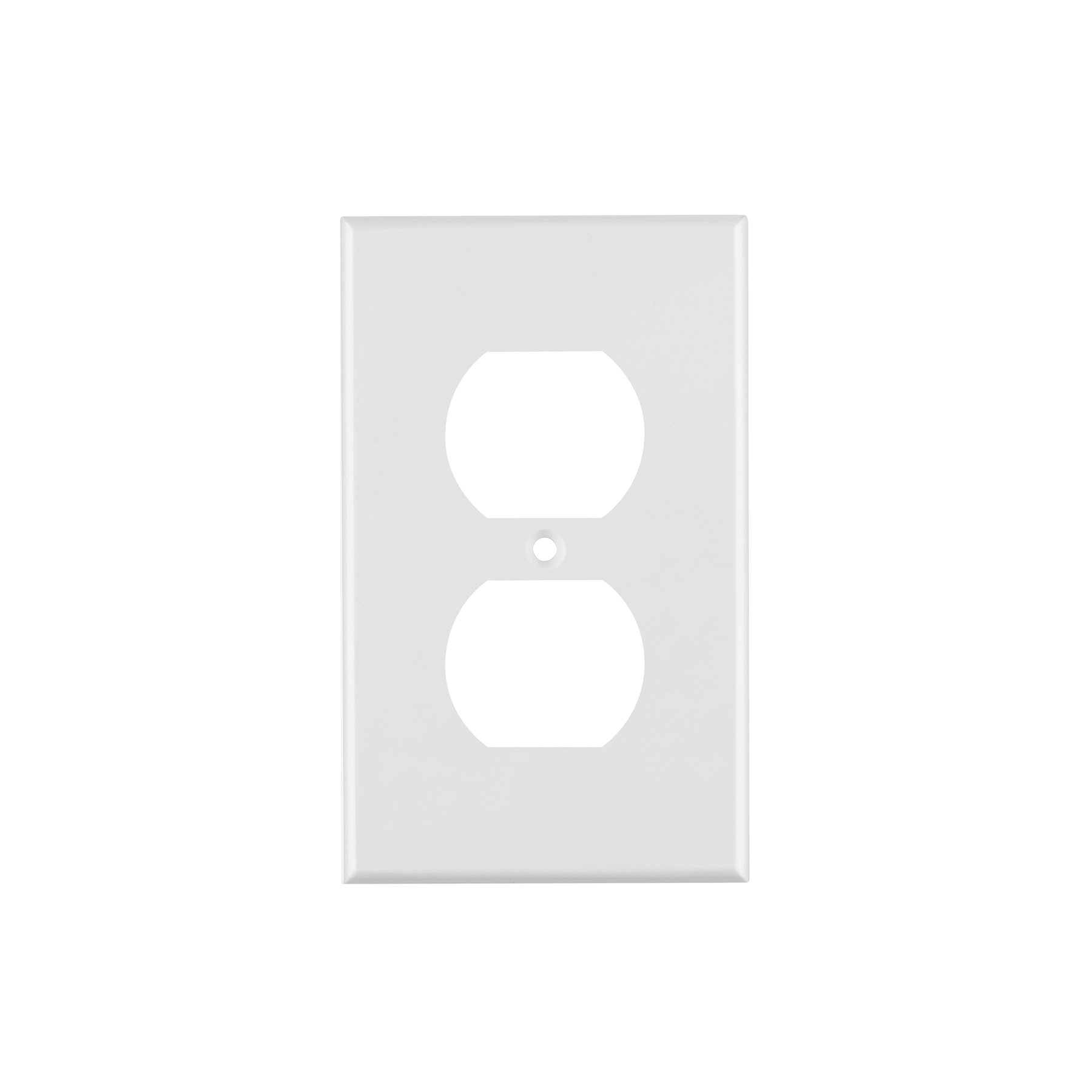 Placa de ABS dúplex, Standard, blanco Volteck