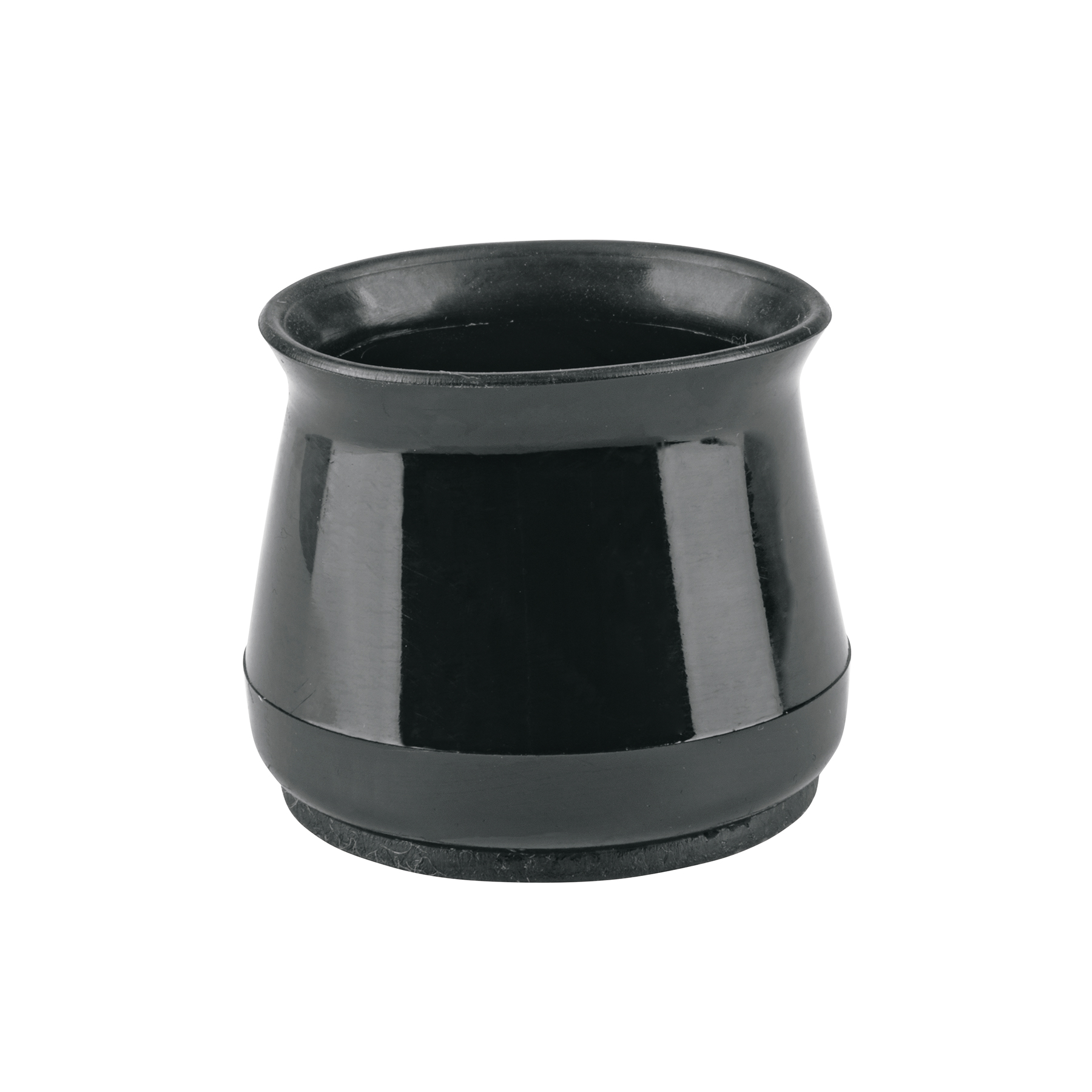 Caja con 24 protectores para patas de silla, negro