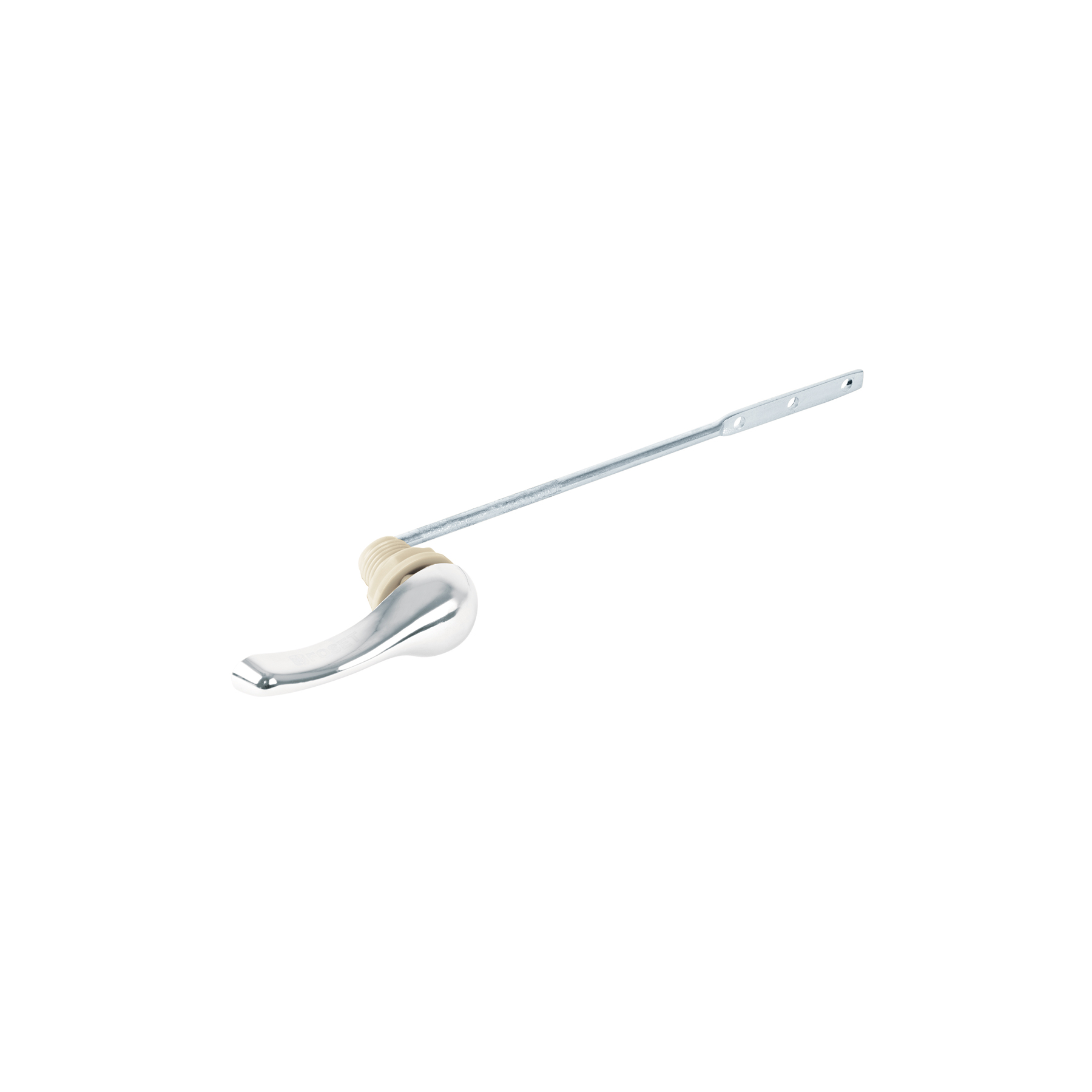 Palanca frontal metálica cromada para WC, FOSET