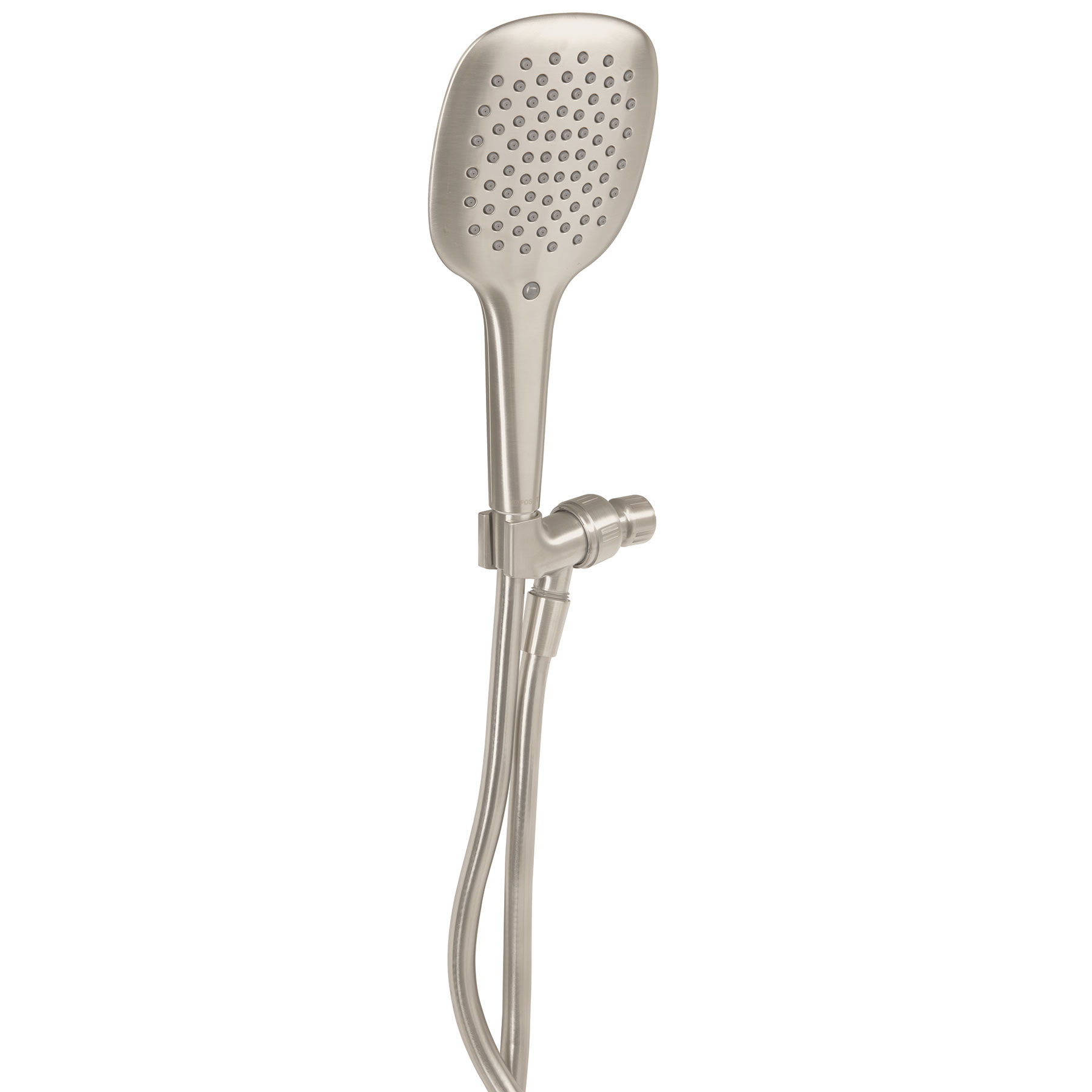 Regadera de teléfono con soporte, satín, FOSET RIVIERA