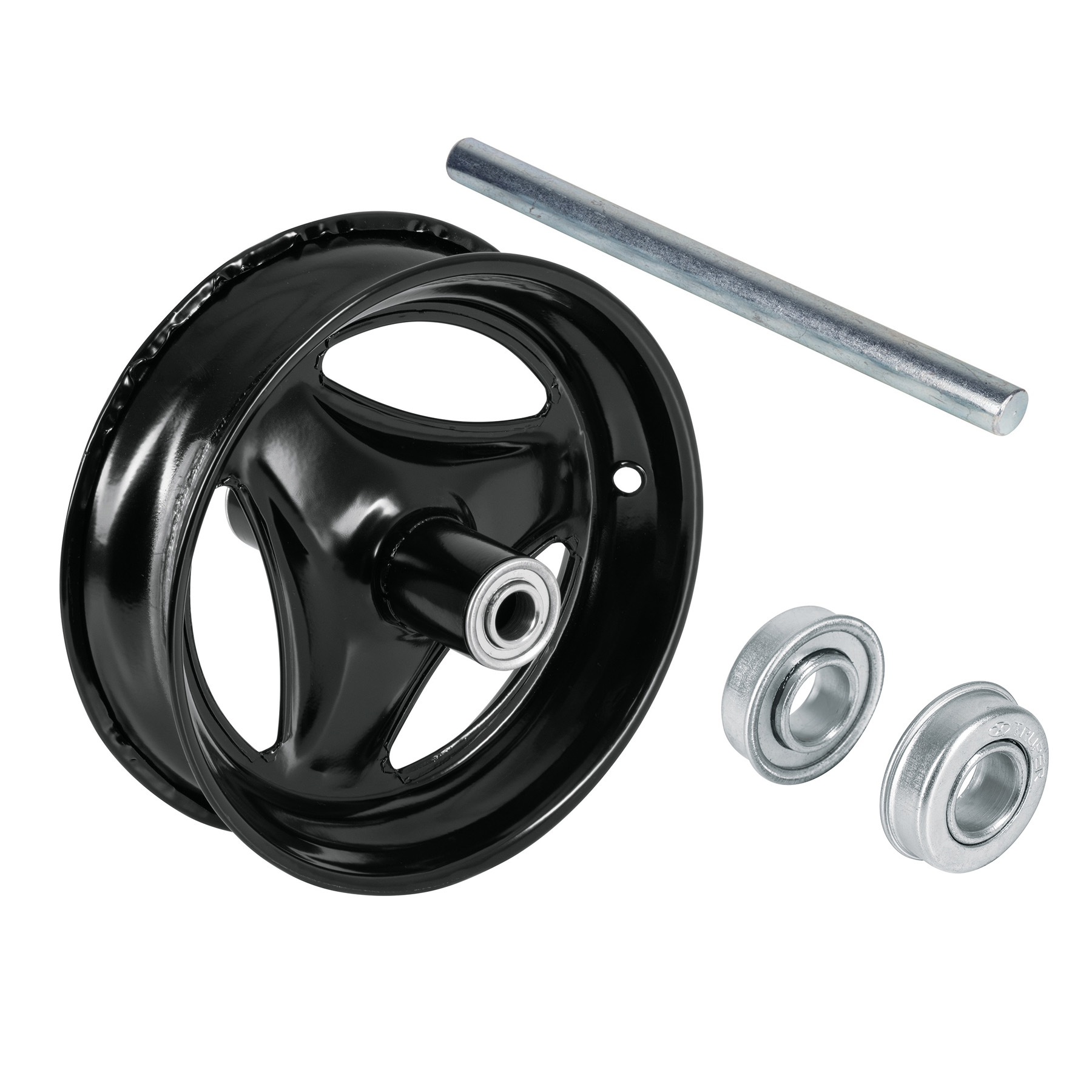 Rin, eje y baleros para carretillas EXPERT, TRUPER y PRETUL