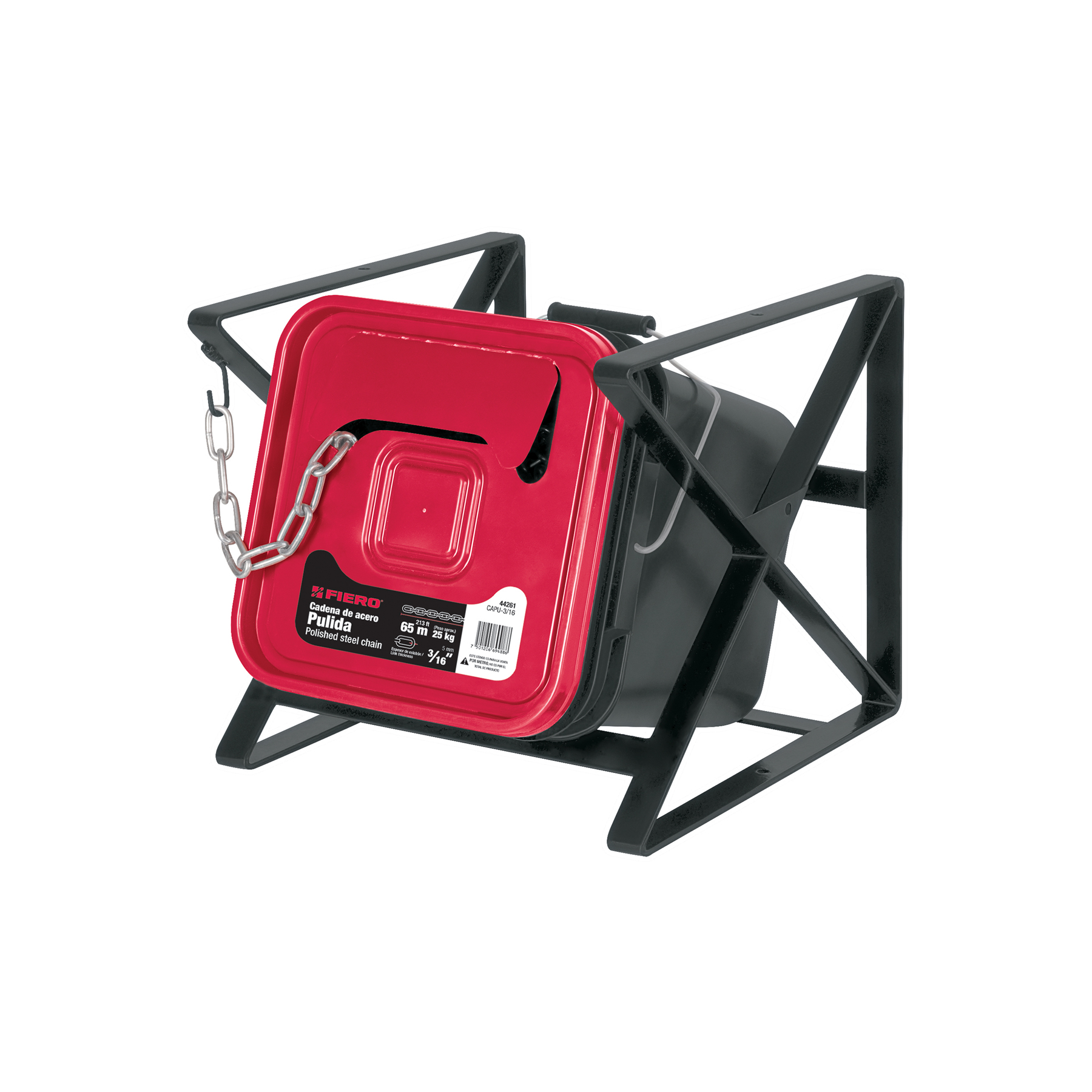 Rack para cadenas en cubeta o carrete, FIERO
