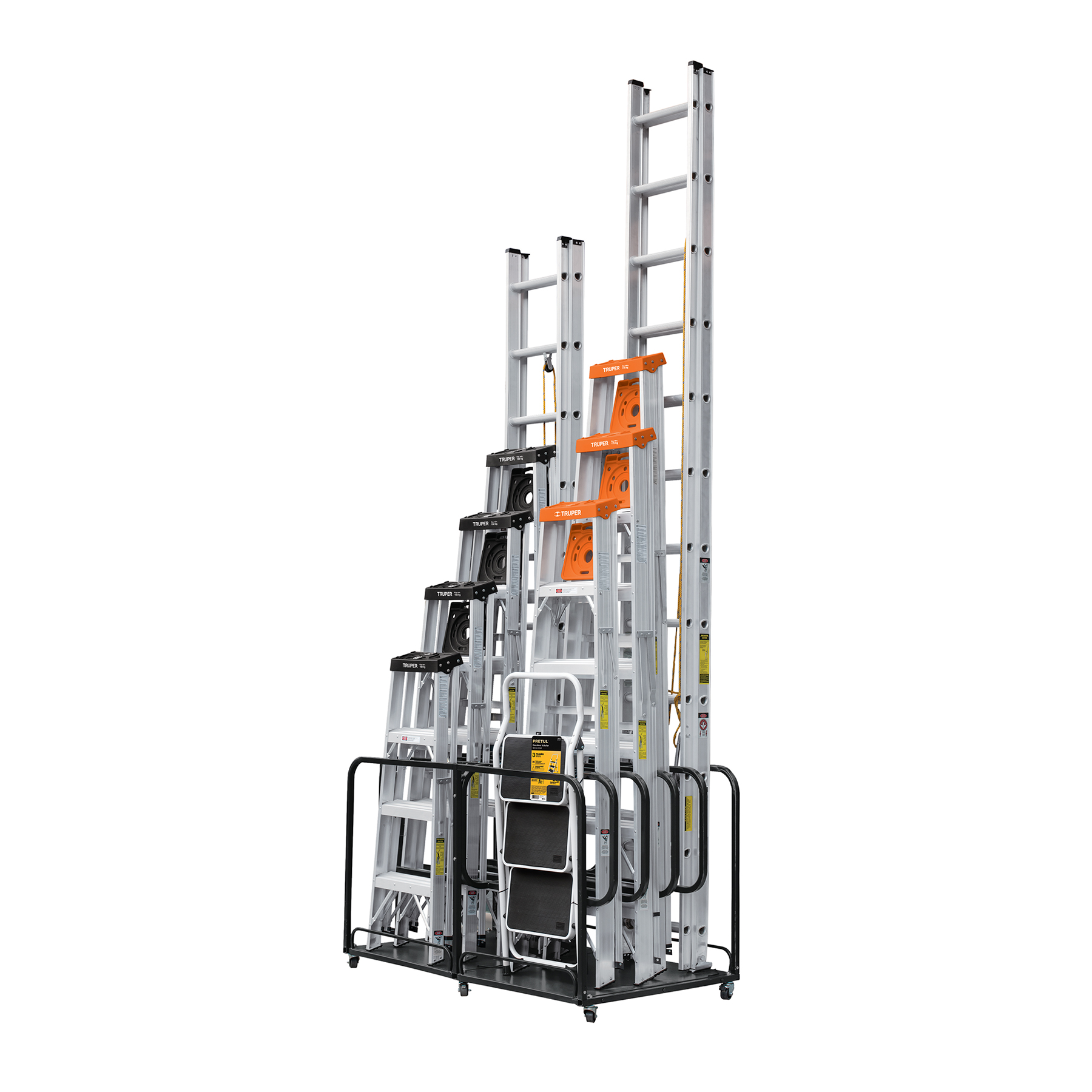 Rack para 10 escaleras, Truper