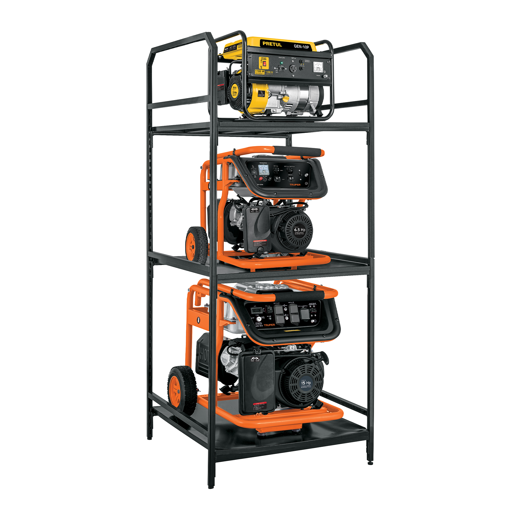 Rack para Generadores TRUPER