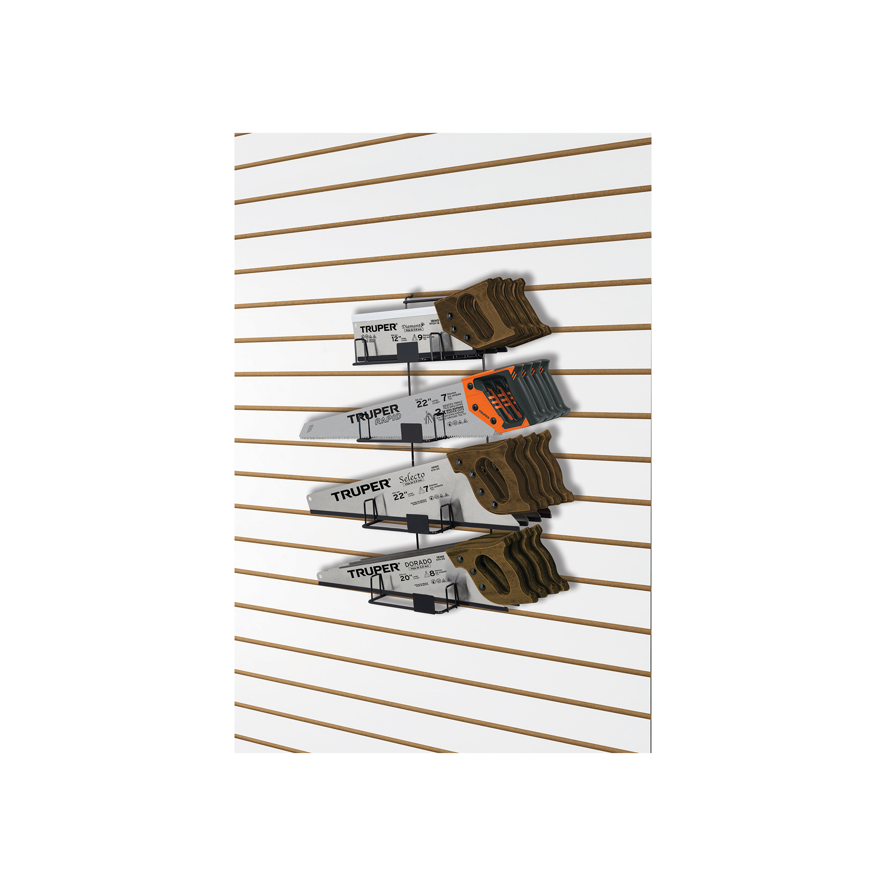 Rack para serrotes, Truper