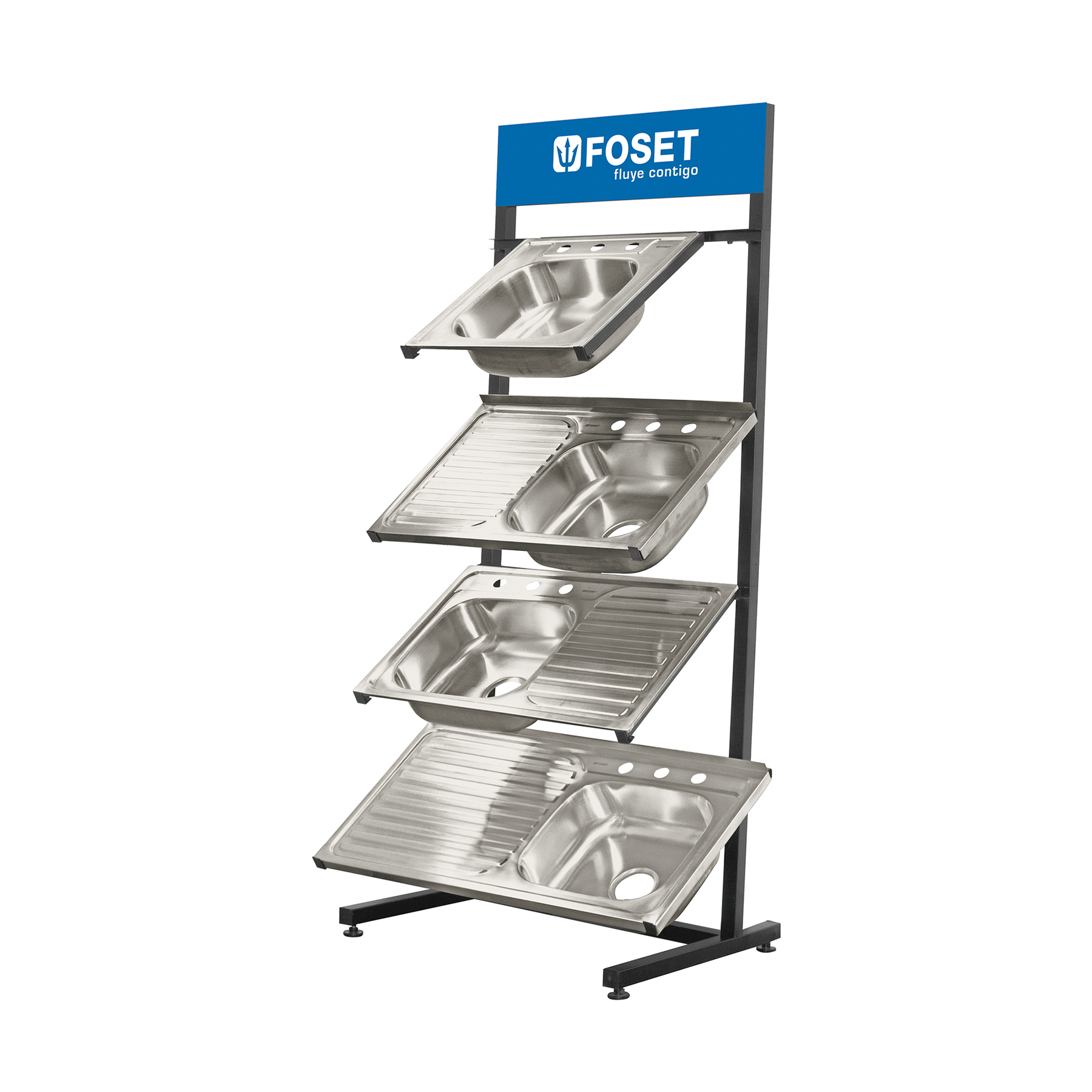 Rack para tarjas, Foset