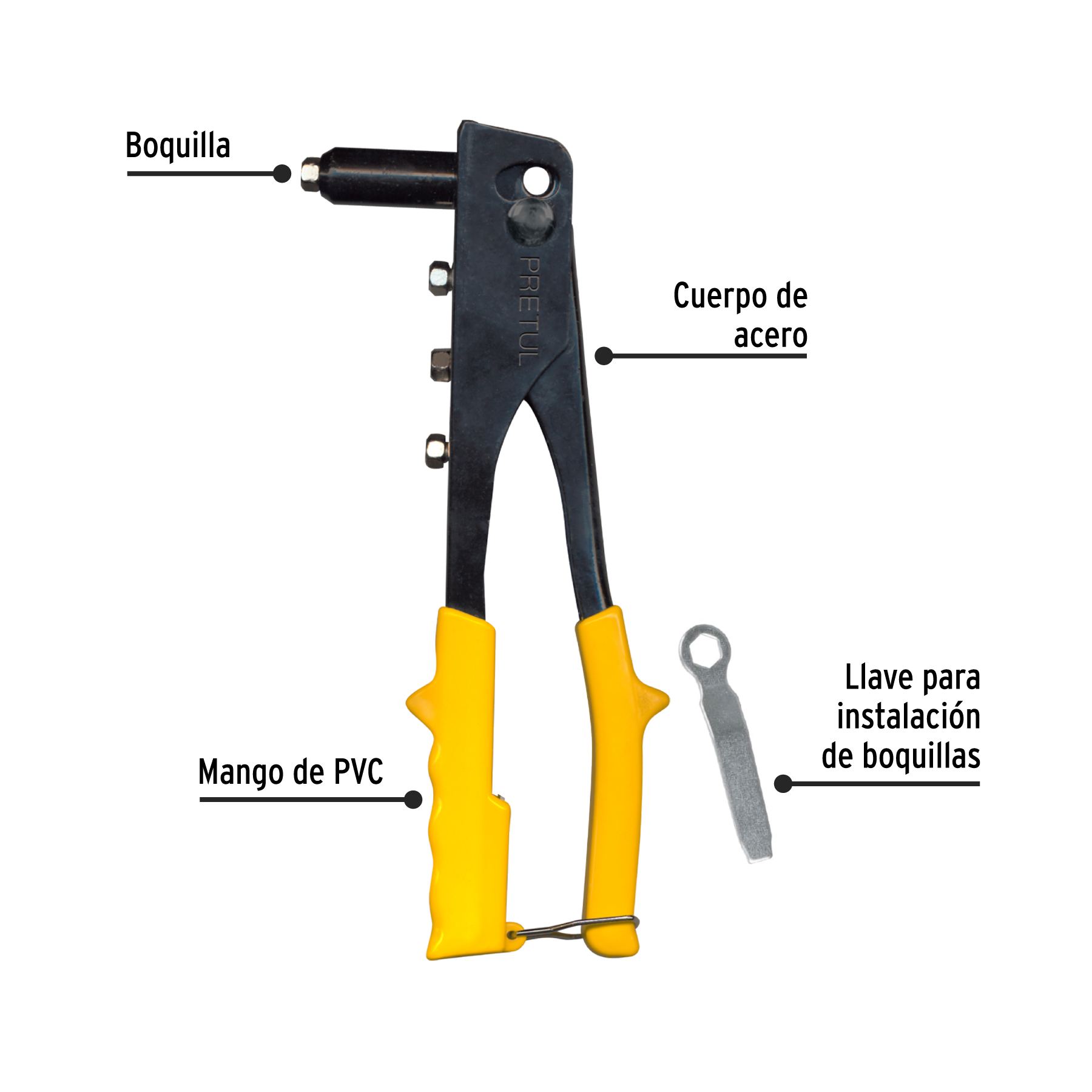 Remachadora 10', a granel, Pretul - Imagen 2