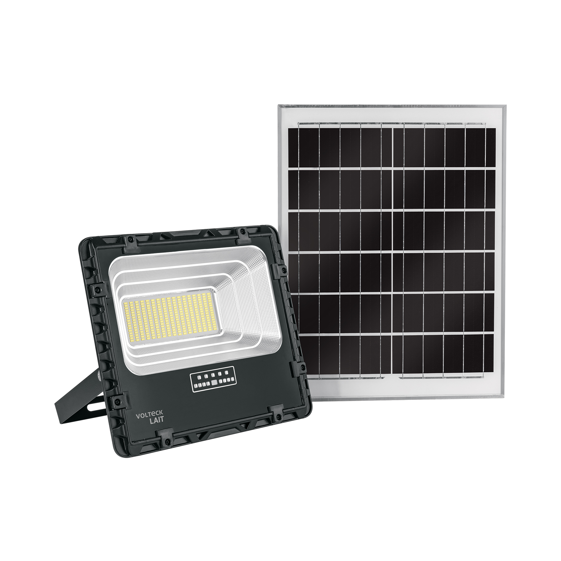 Reflector LED con panel solar 200W 6500K, VOLTECK
