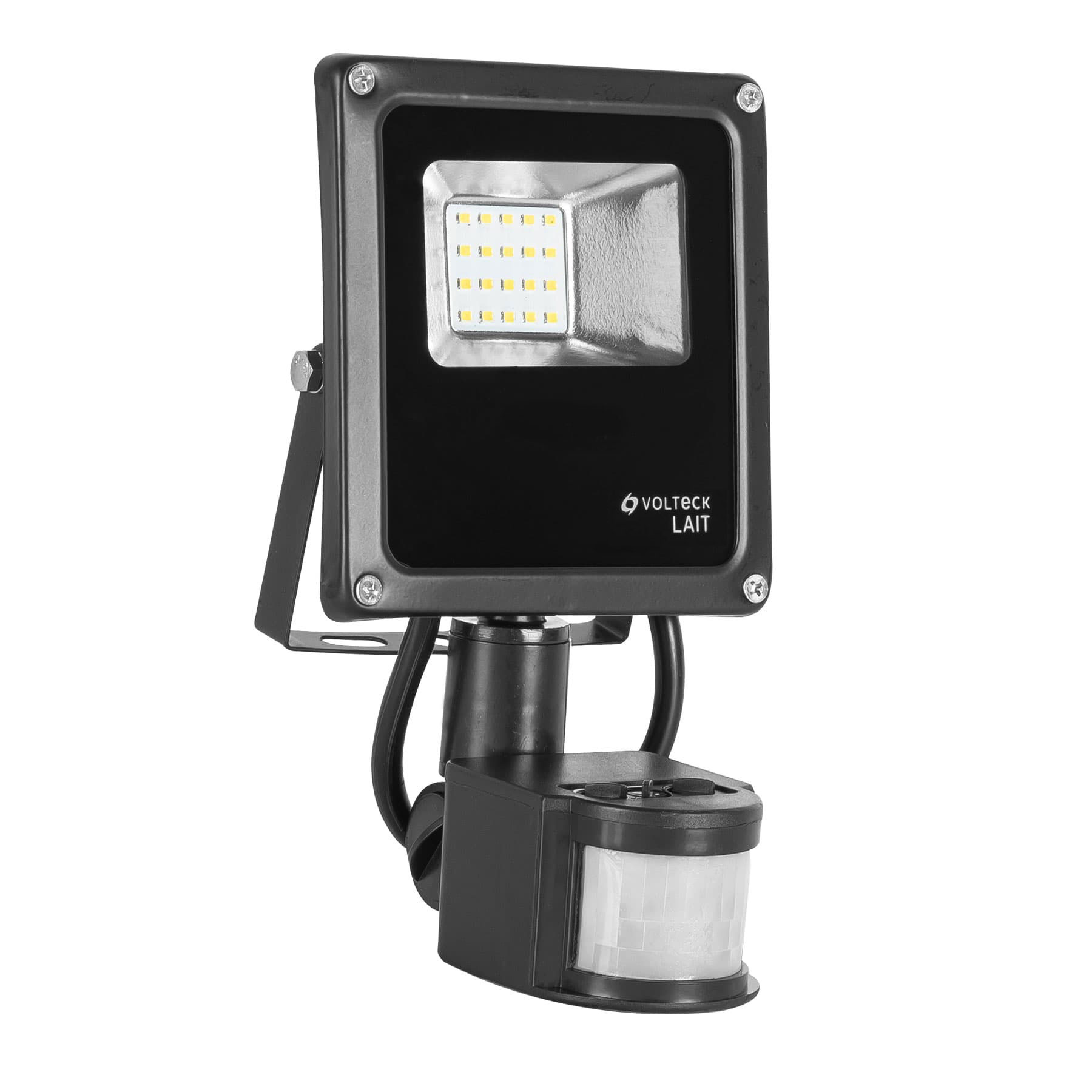 Reflector LED para exteriores 10W 6500K con sensor, VOLTECK
