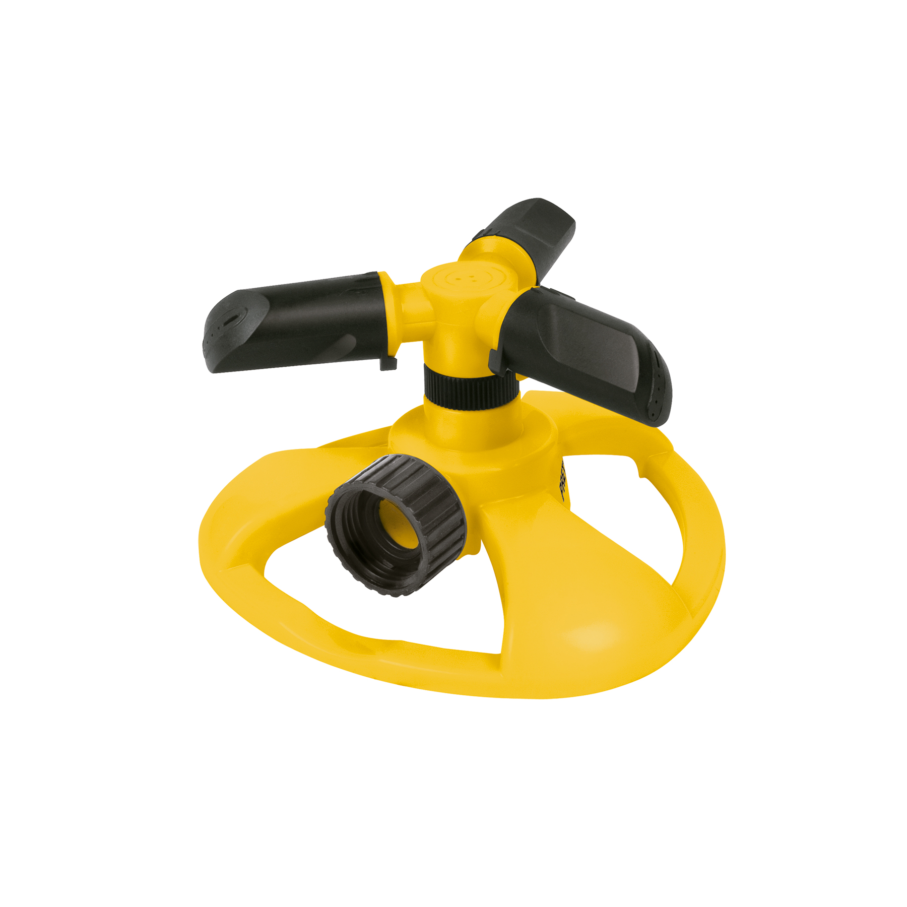 Aspersor giratorio 3 brazos, chorro fino, b/plástica, PRETUL