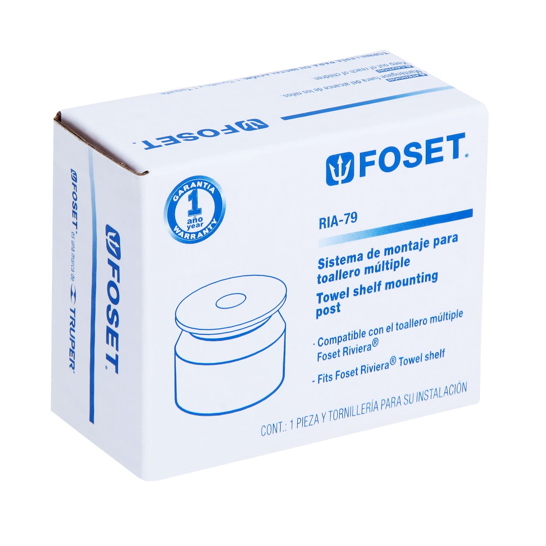 Sistema de montaje para RIA-78 y RIA-78N, Foset Riviera - Imagen 2