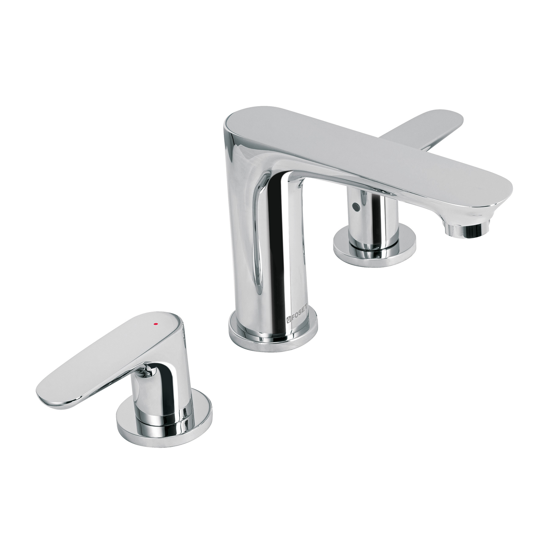 Mezcladora lavabo taladros separados, cromo, FOSET RIVIERA