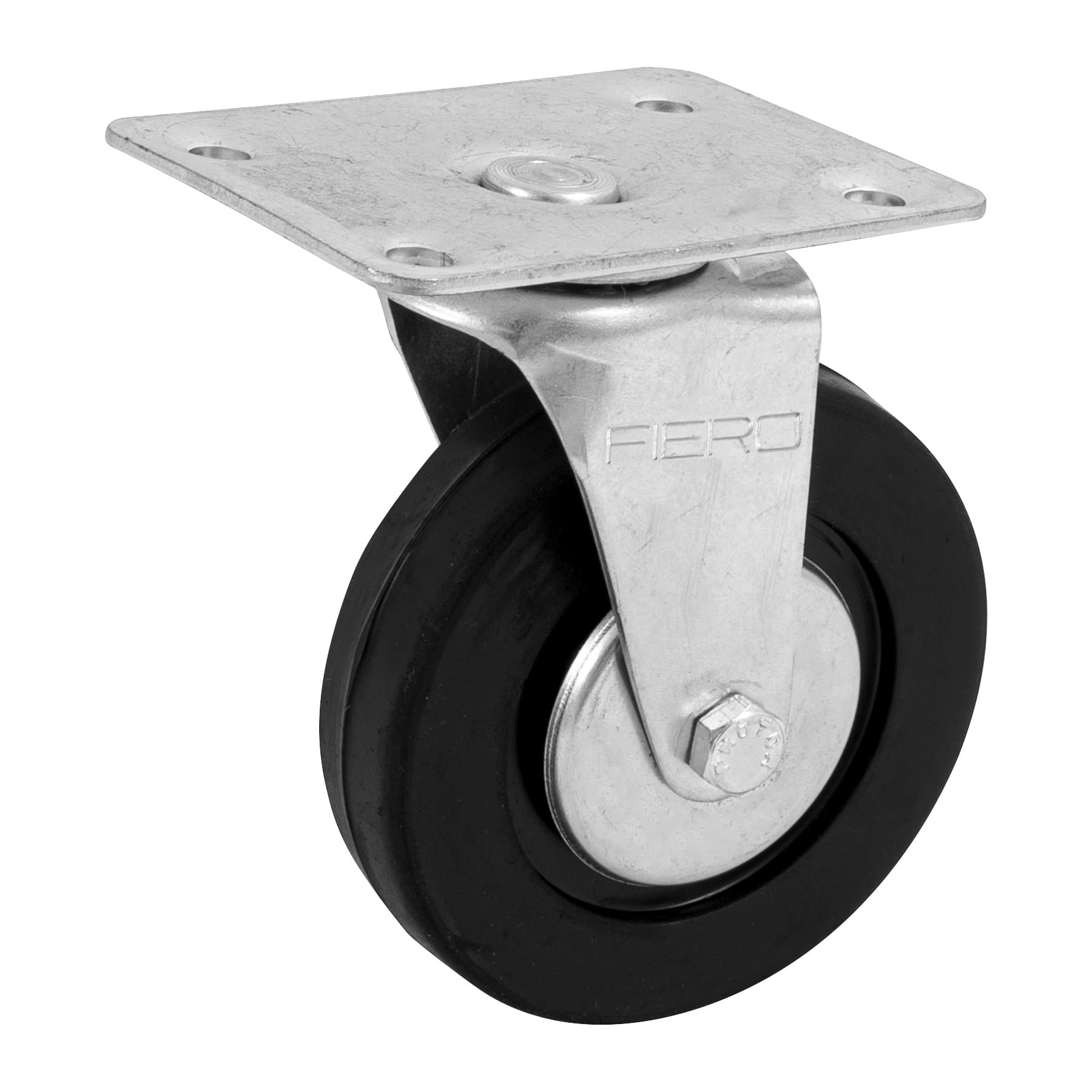 Rodaja hule 4', placa giratoria c/balero, carga 50kg, FIERO