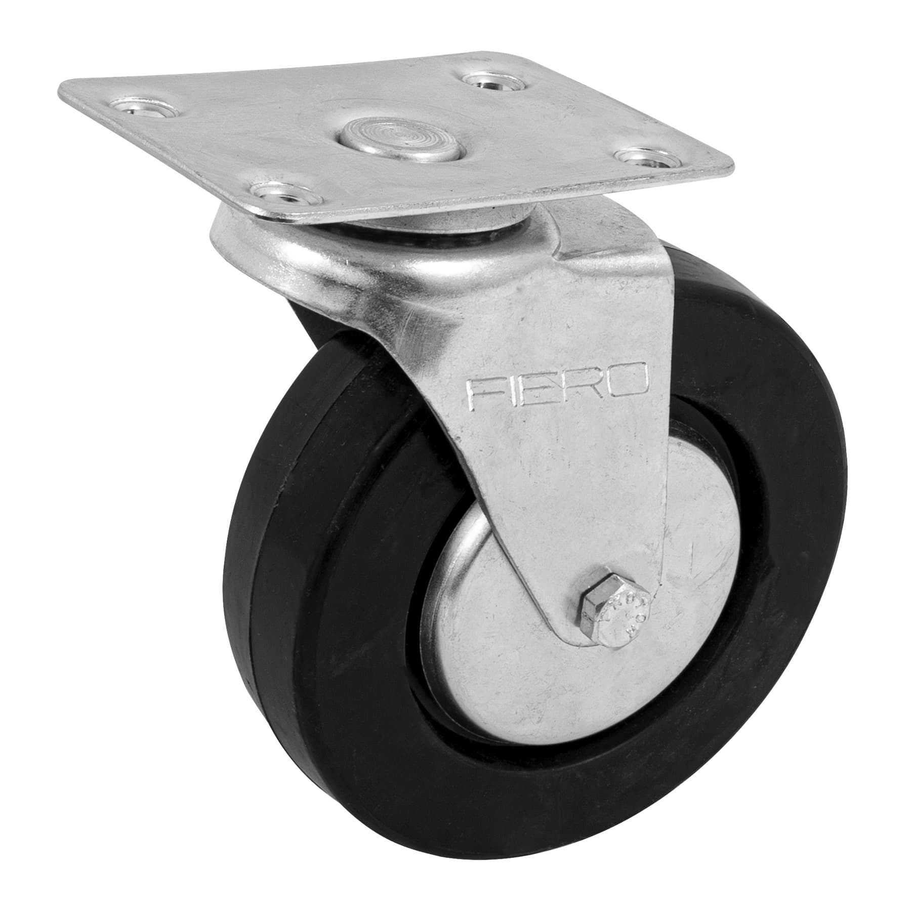 Rodaja hule 5', placa giratoria c/balero, carga 60kg, FIERO
