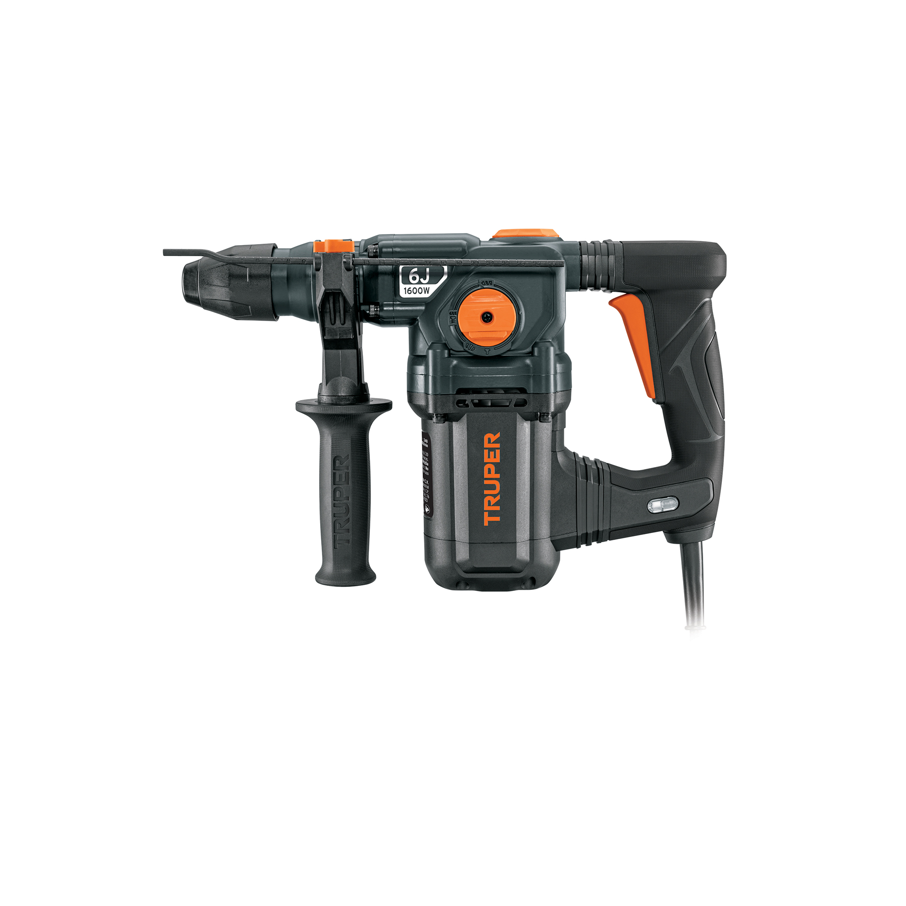 Rotomartillo SDS Plus 6 Joules, 1600W, TRUPER INDUSTRIAL