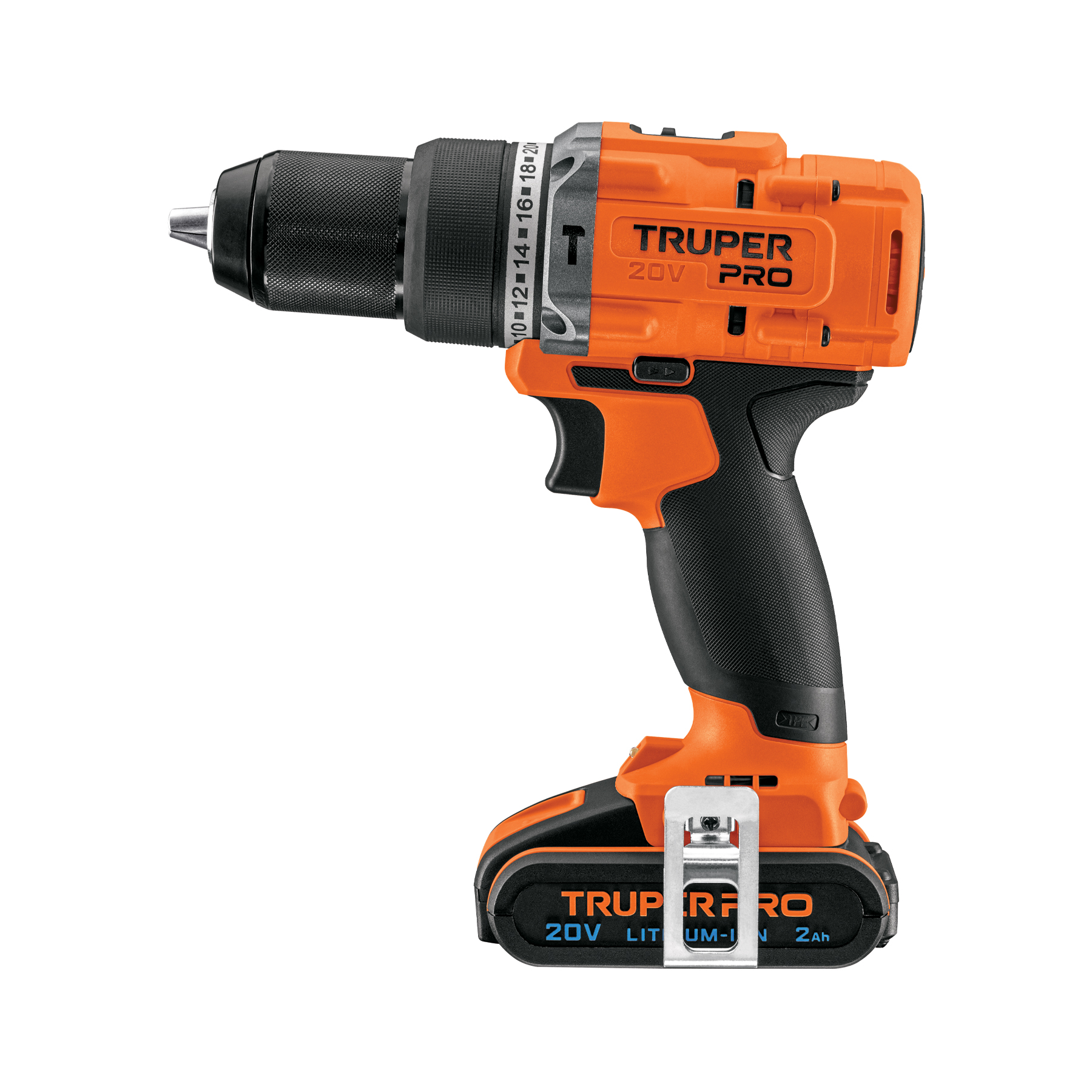 Rotomartillo 1/2', 20V, 1 batería 2Ah, TRUPER PRO