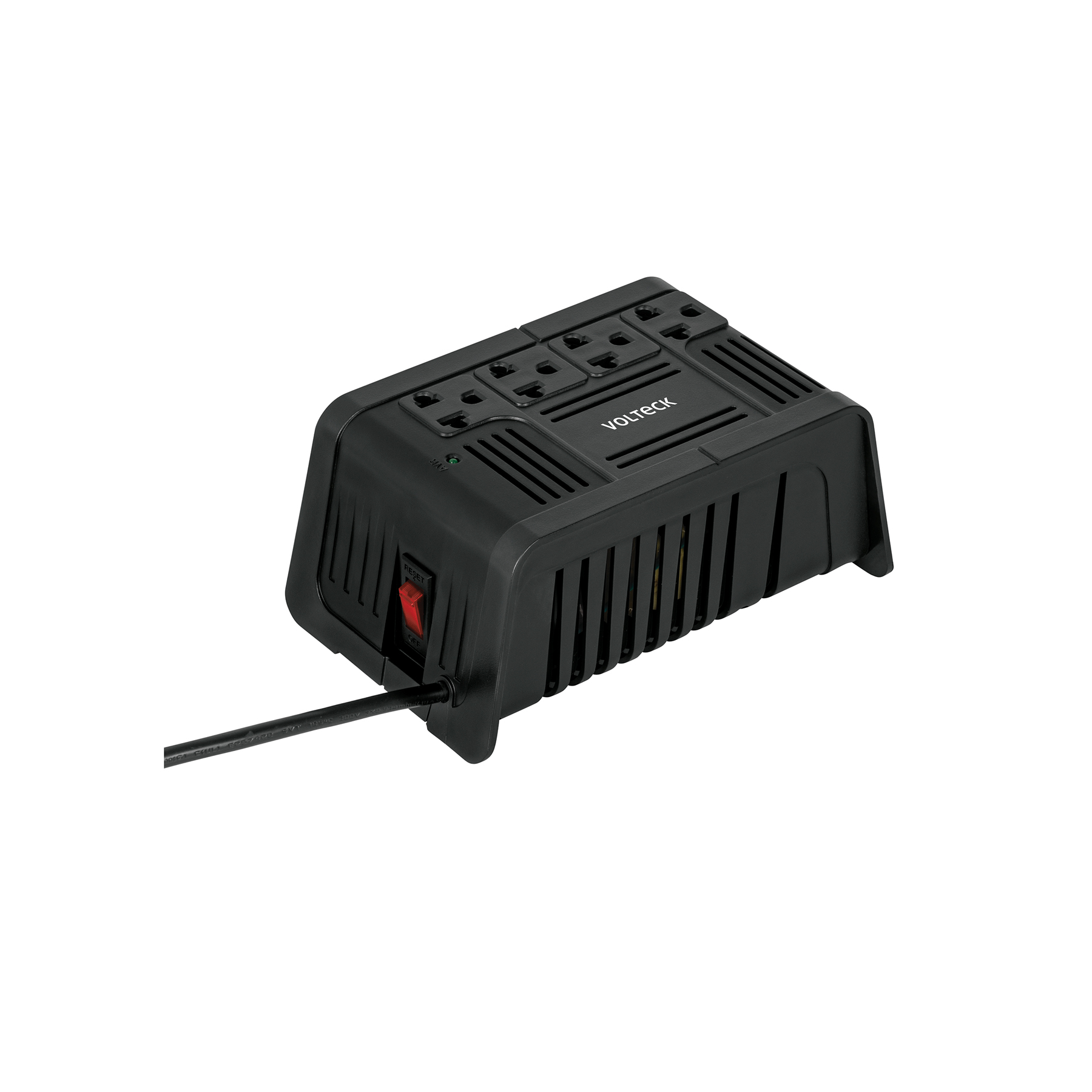 Regulador de voltaje de 800 VA / 400 W 4 contactos, Volteck