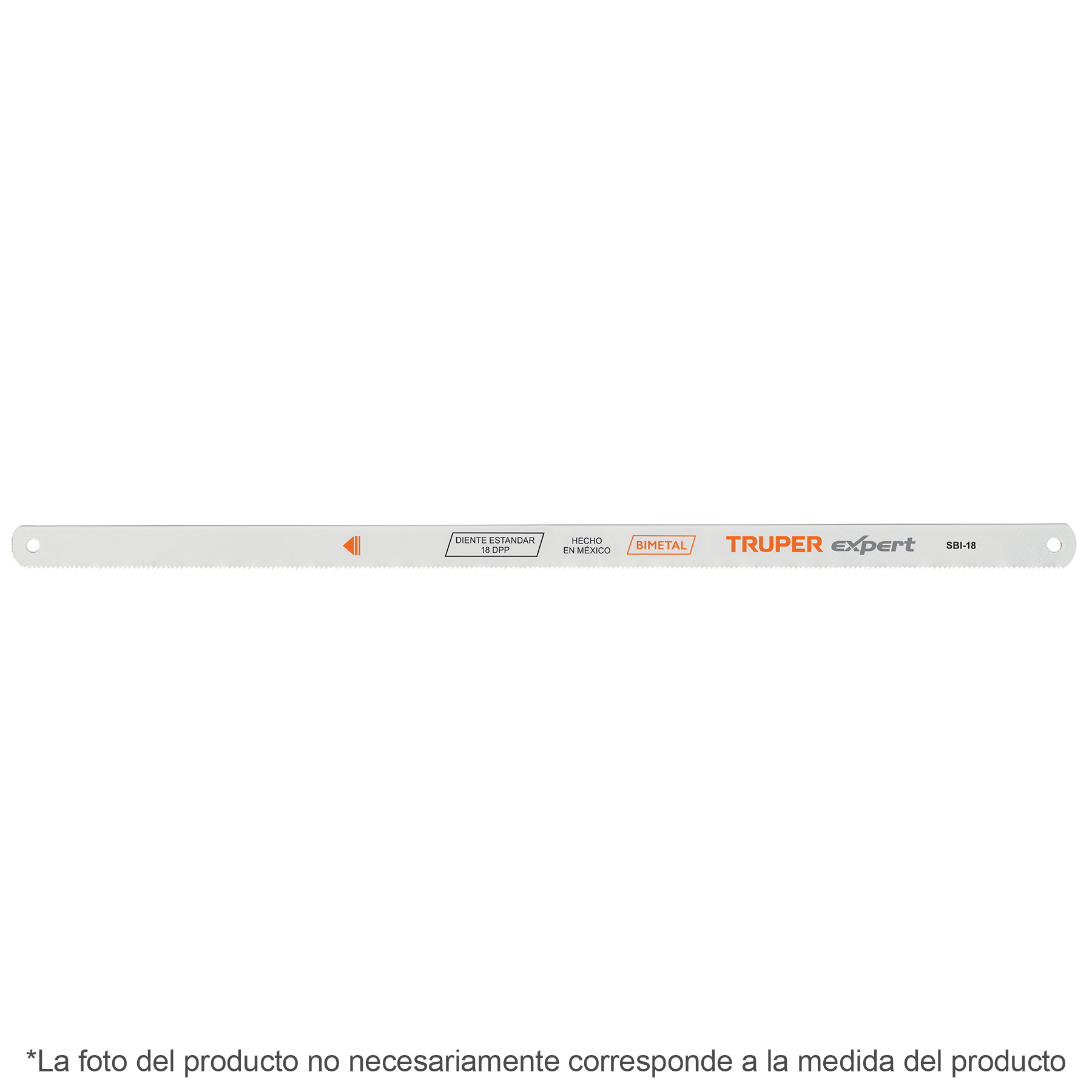 Blíster con 2 seguetas bimetálicas de 18 DPP, Truper Expert
