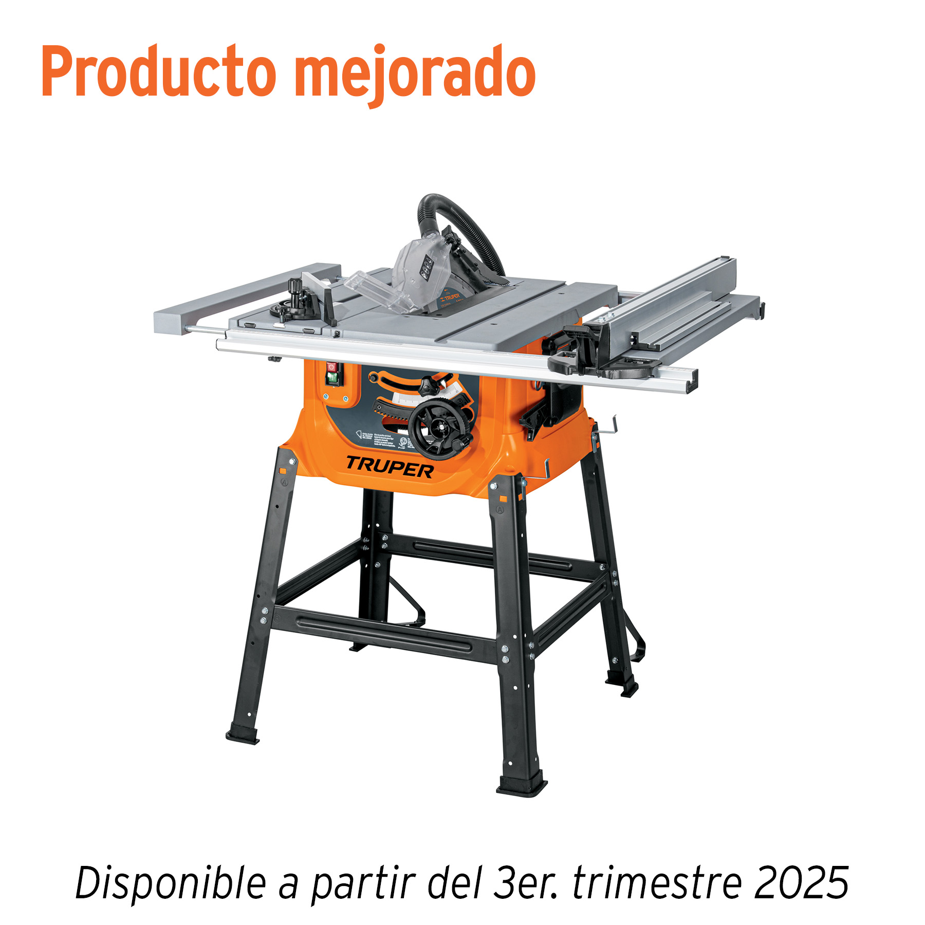 Sierra de mesa 10', 2-1/2 HP (1900 W), con base, Truper