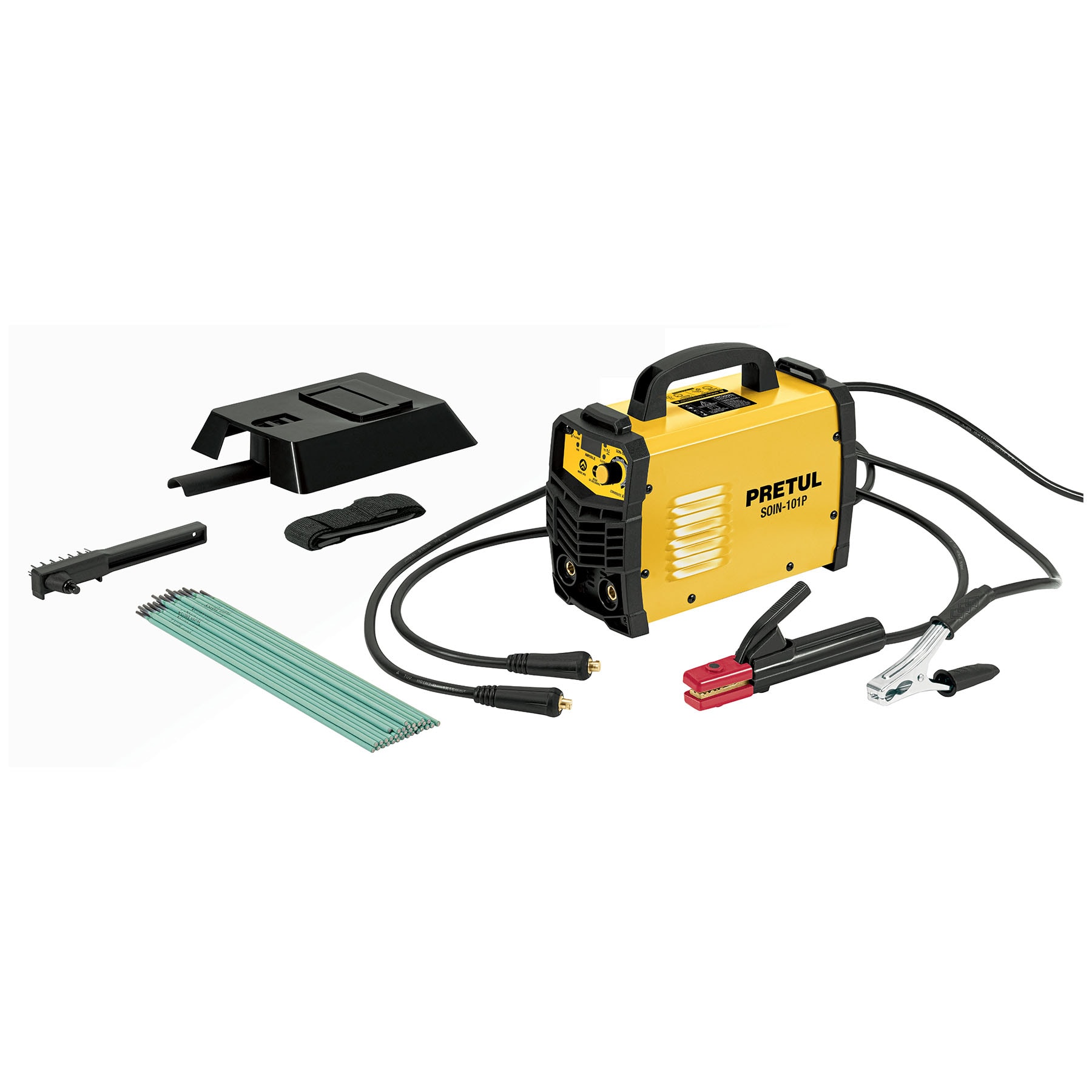 Soldadora inversora 100A, 127V, PRETUL