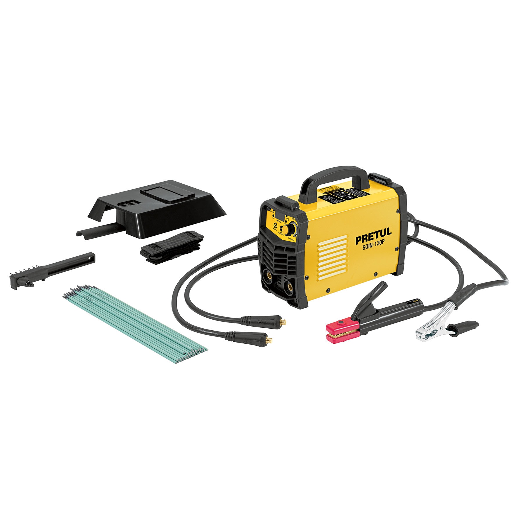 Soldadora inversora 130A, 127V, PRETUL