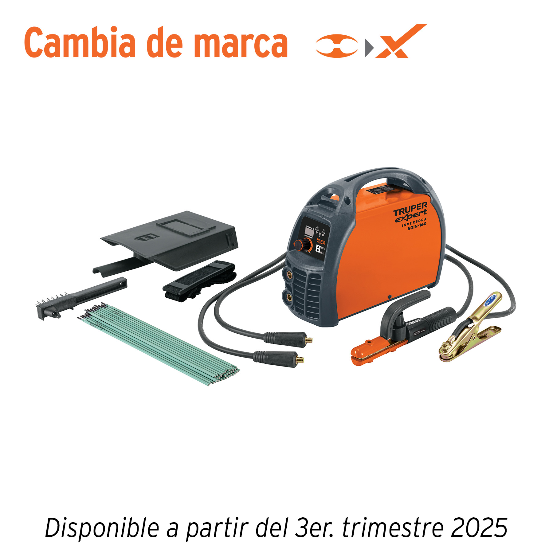 Soldadora inversora 160A, 220V, TRUPER